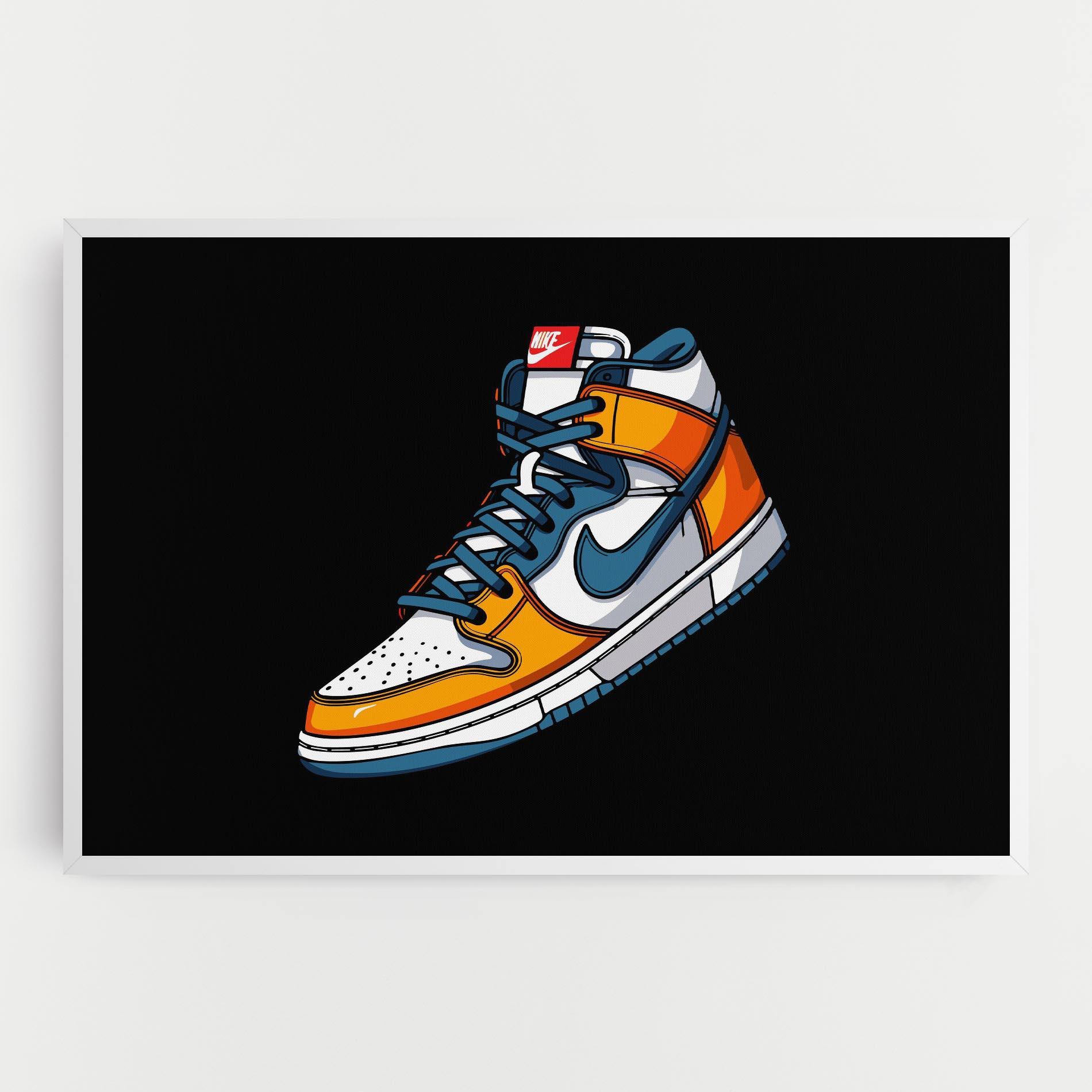 Obraz na Płótnie Nike Shoe mockup 0