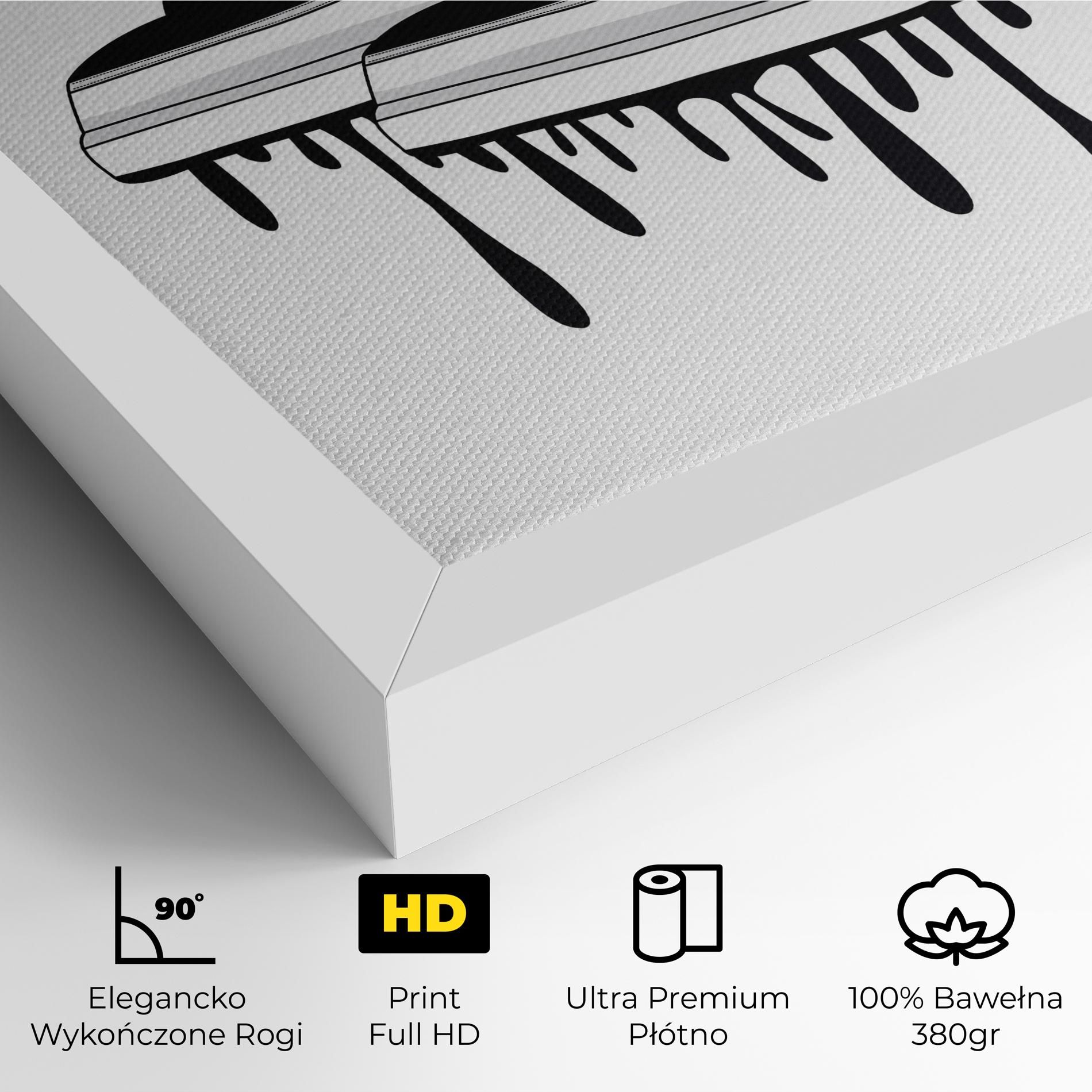 Black White Shoes mockup 4