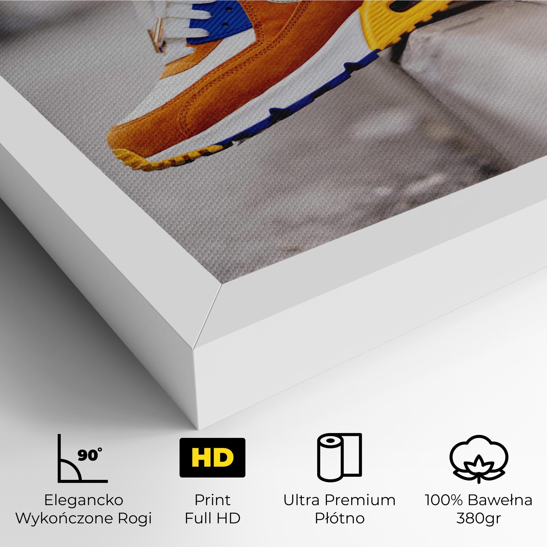 Obraz na Płótnie Nike Air Max Shoes mockup 4