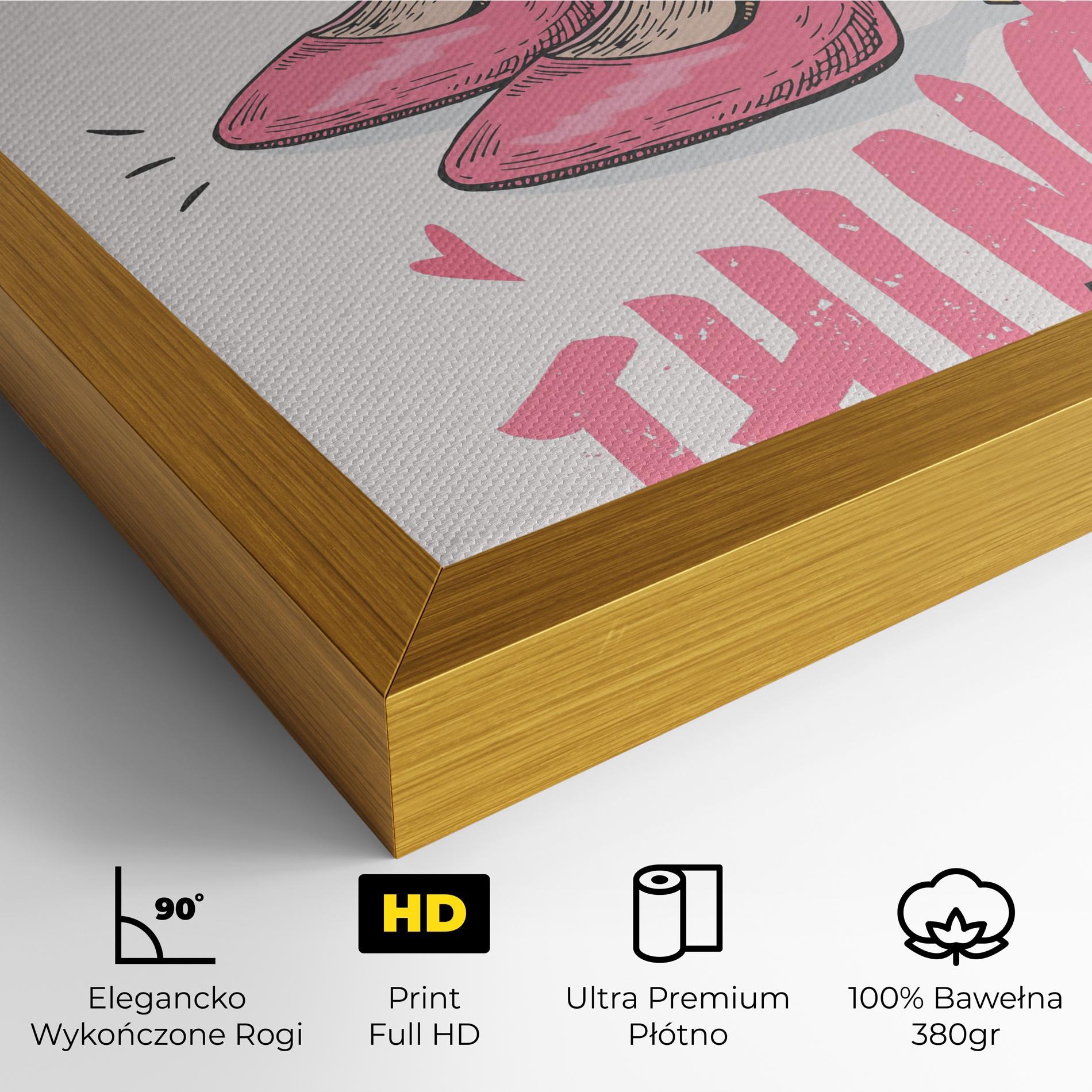 Obraz na Płótnie Girl Things mockup 4