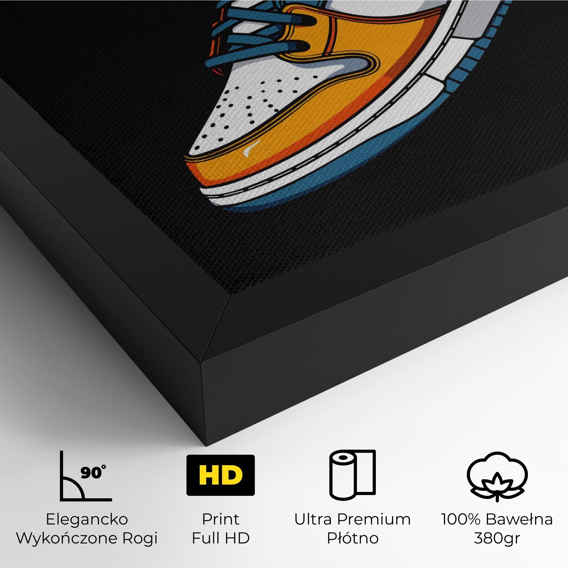 Obraz na Płótnie Nike Shoe mockup 4