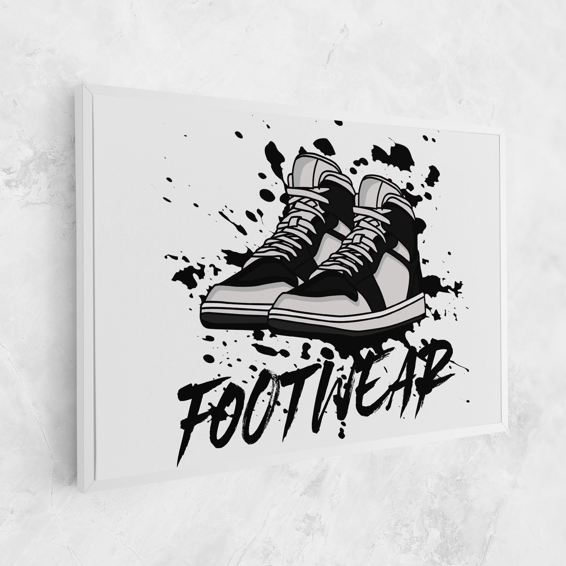 Black Footwear mockup 1