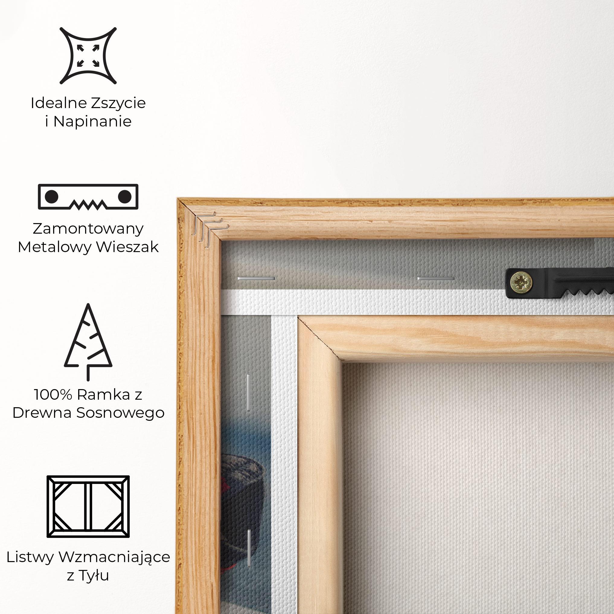 Obraz na Płótnie Cool Nike Red Jordan Air mockup 5