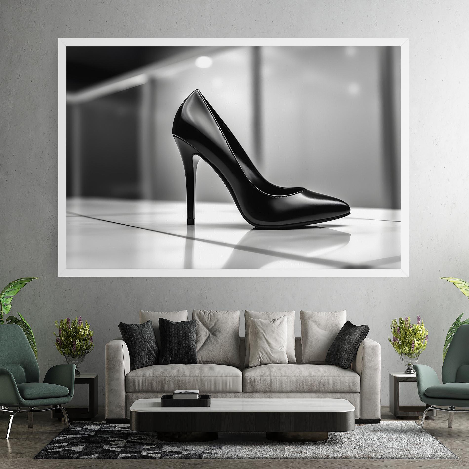 Obraz na Płótnie Black Unique Design mockup 7