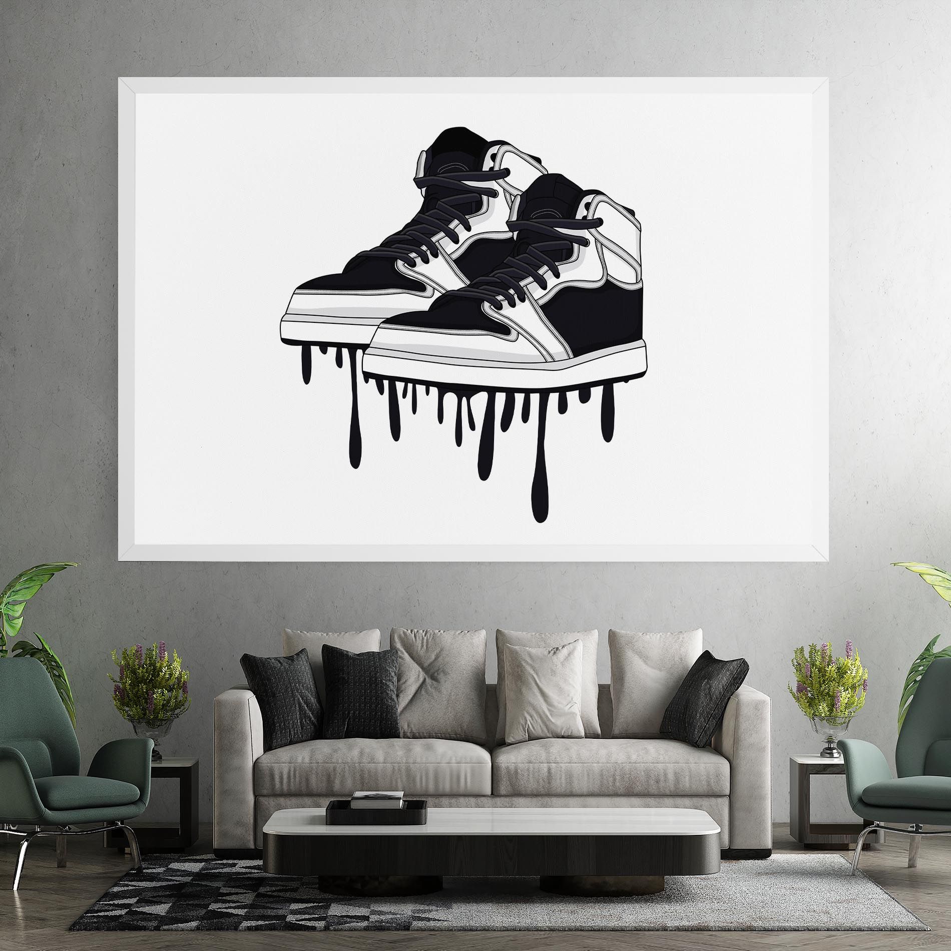 Black White Shoes mockup 7