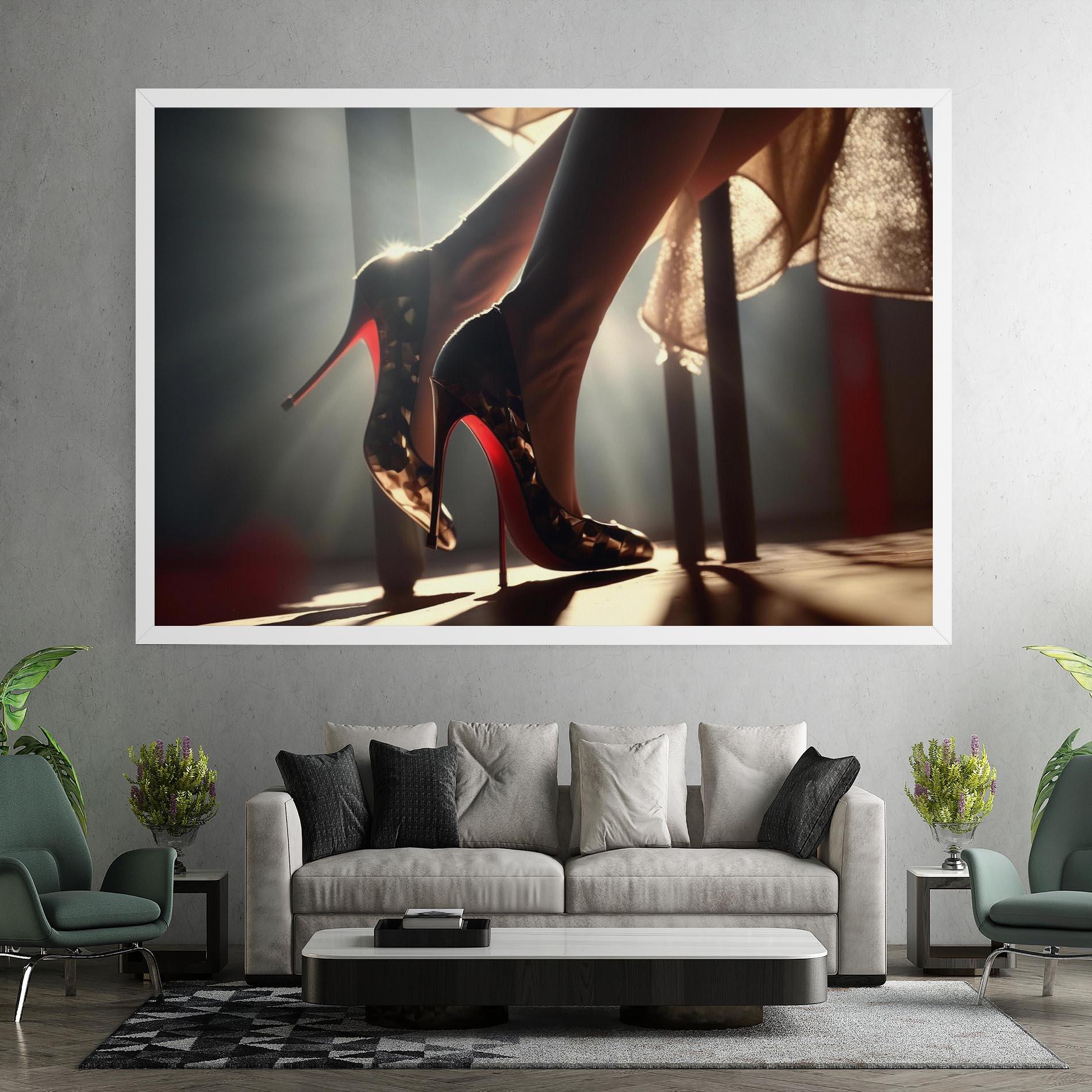 Obraz na Płótnie Heels In The Sun mockup 7