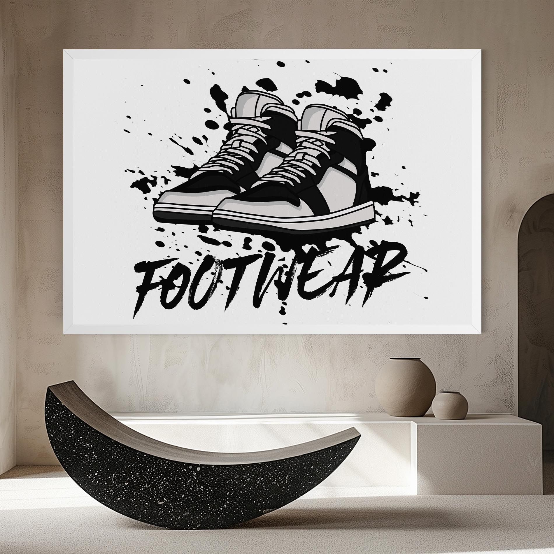 Black Footwear mockup 8