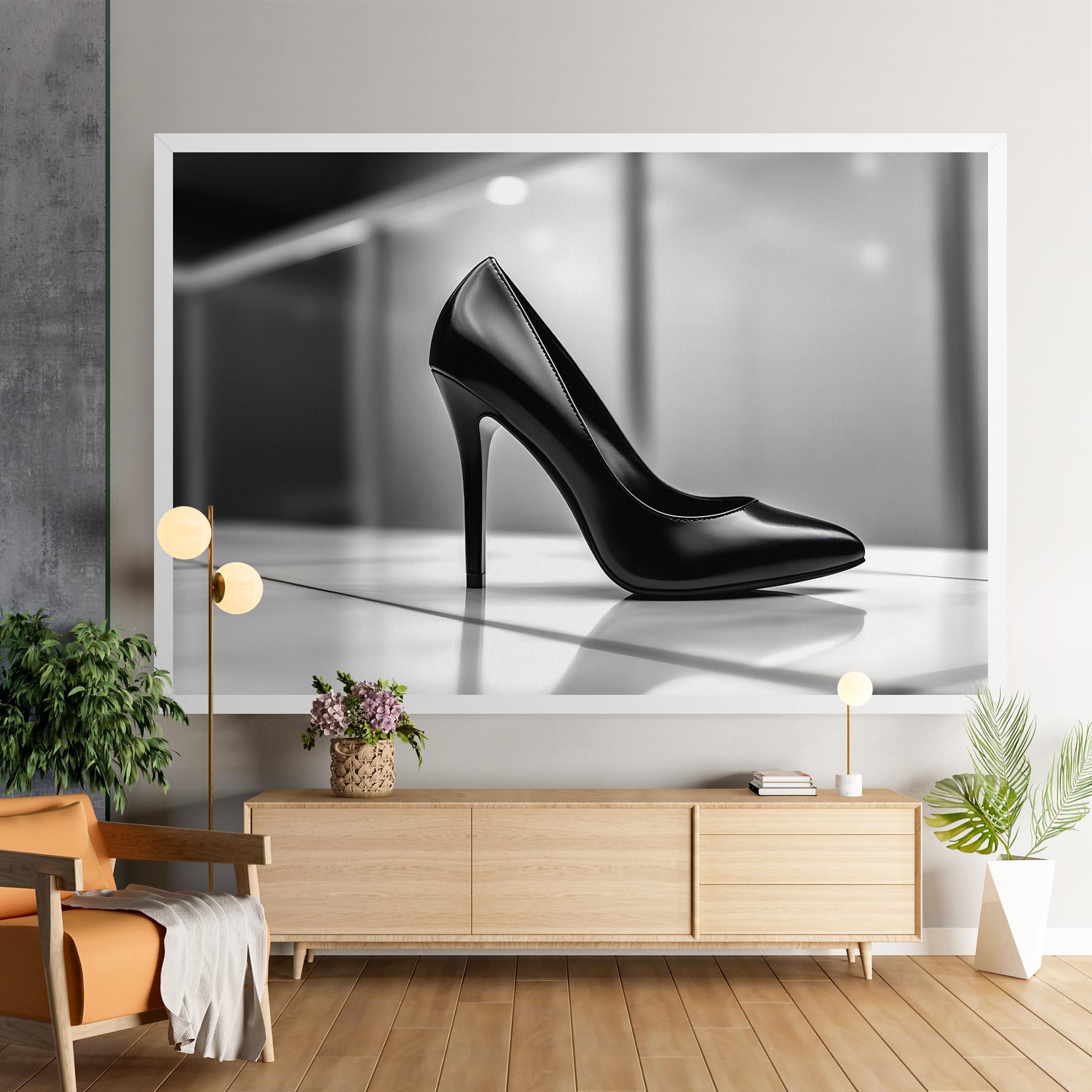 Obraz na Płótnie Black Unique Design mockup 9