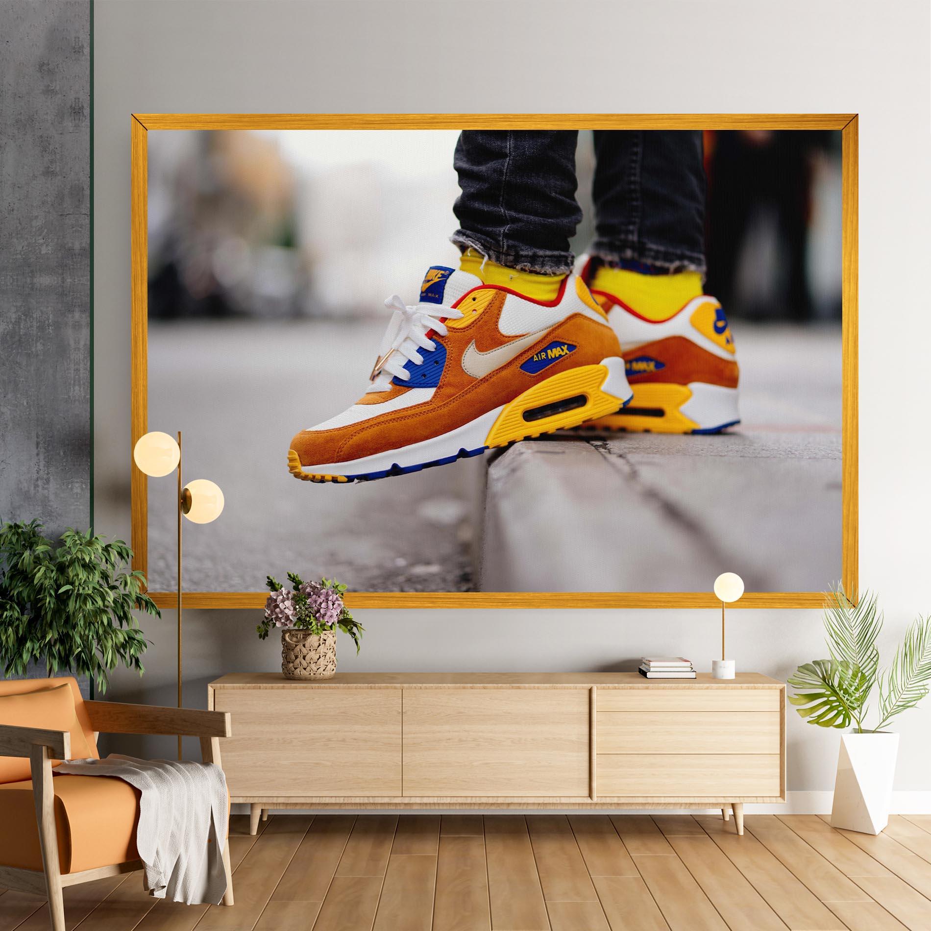 Obraz na Płótnie Nike Air Max Shoes mockup 9
