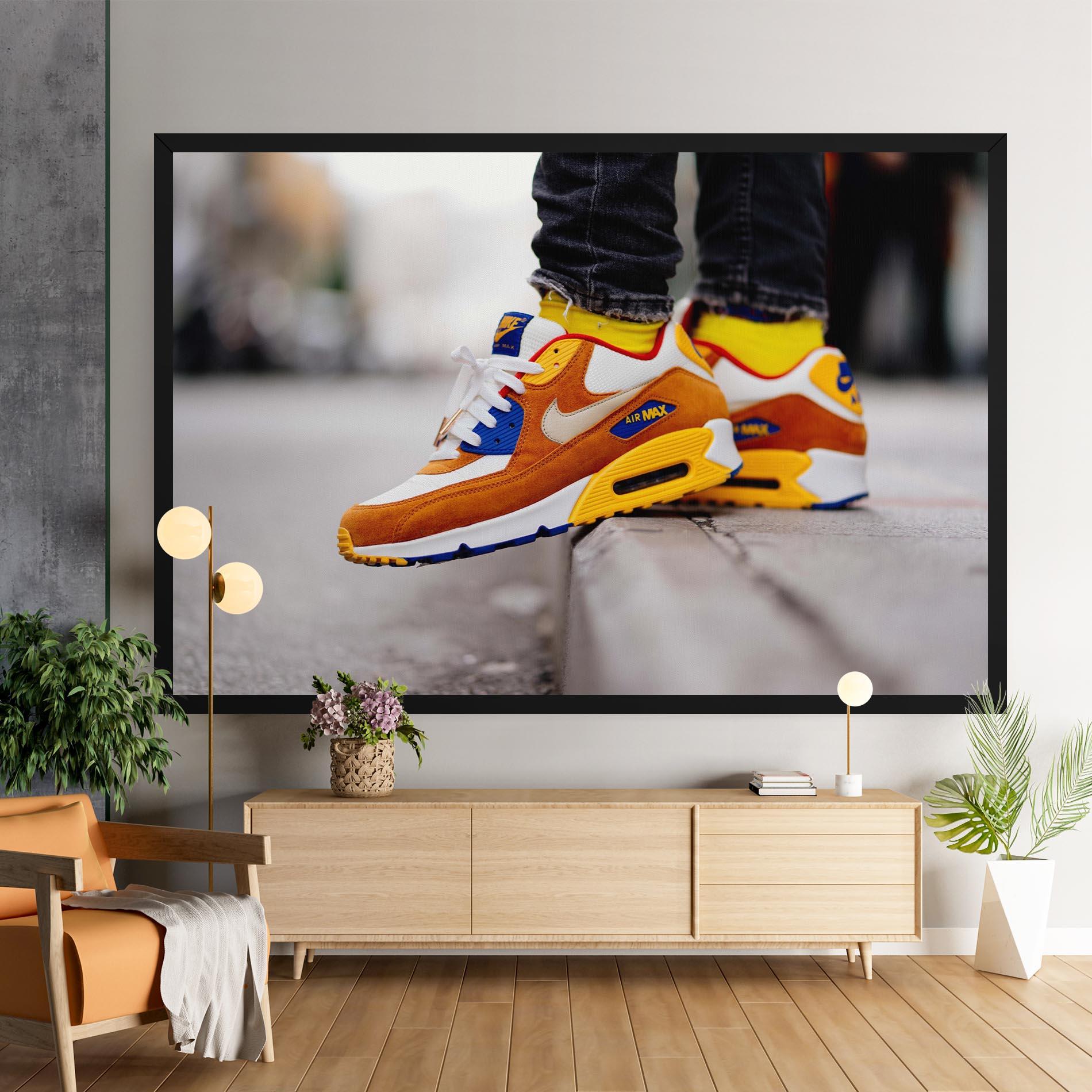 Obraz na Płótnie Nike Air Max Shoes mockup 9
