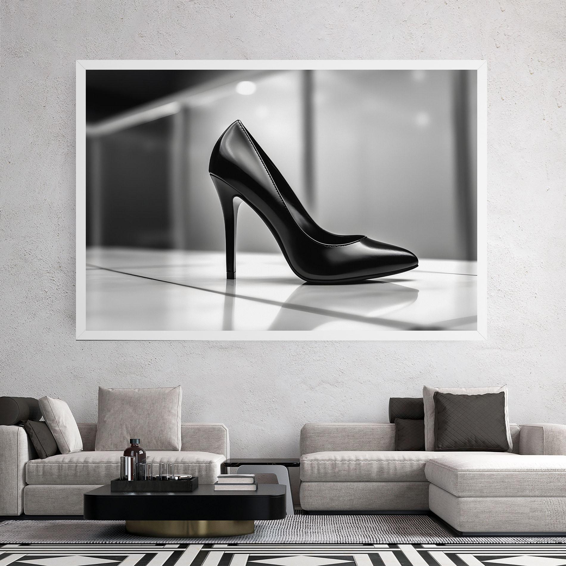 Obraz na Płótnie Black Unique Design mockup 2