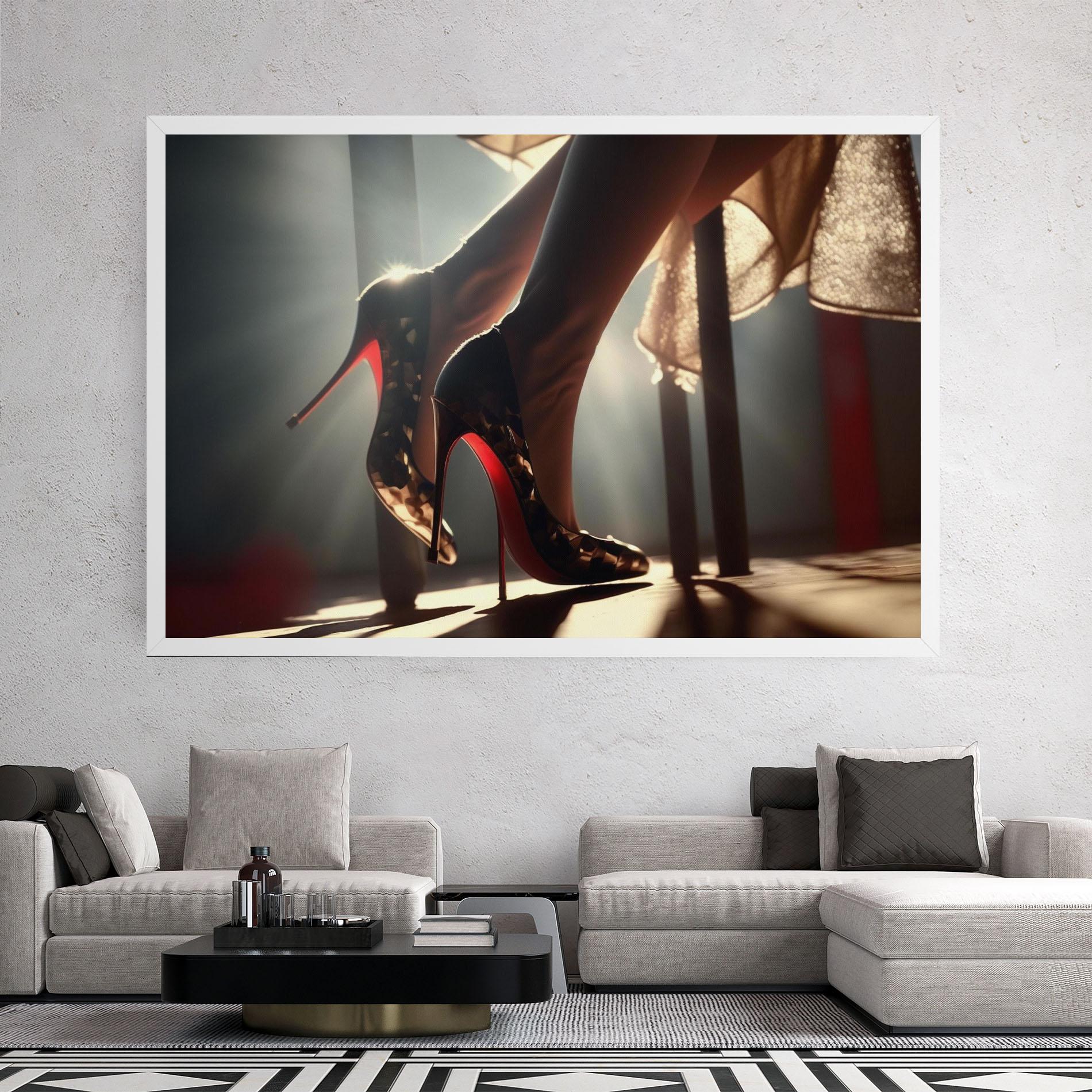 Obraz na Płótnie Heels In The Sun mockup 2