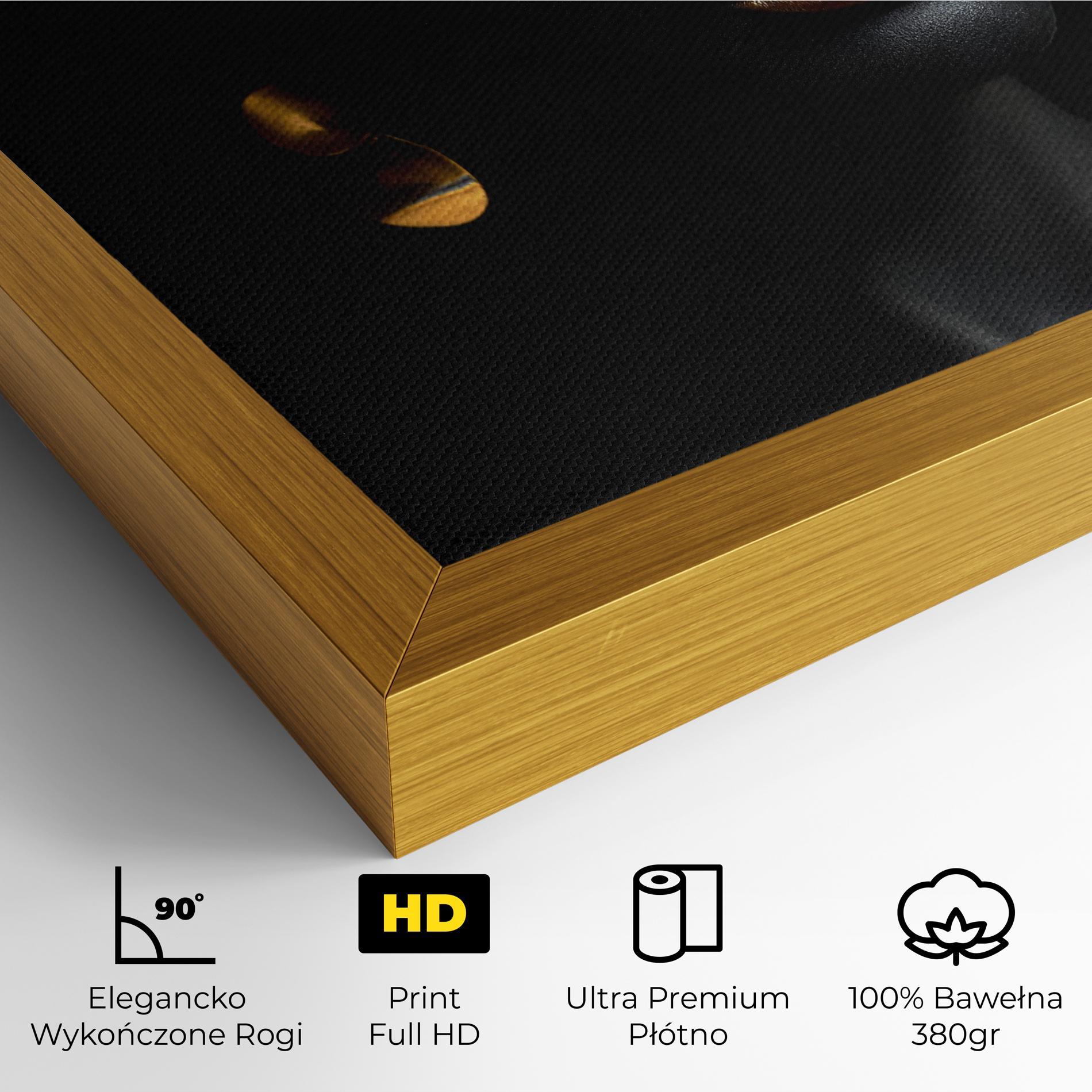 Obraz na Płótnie Gold Chain Woman mockup 4