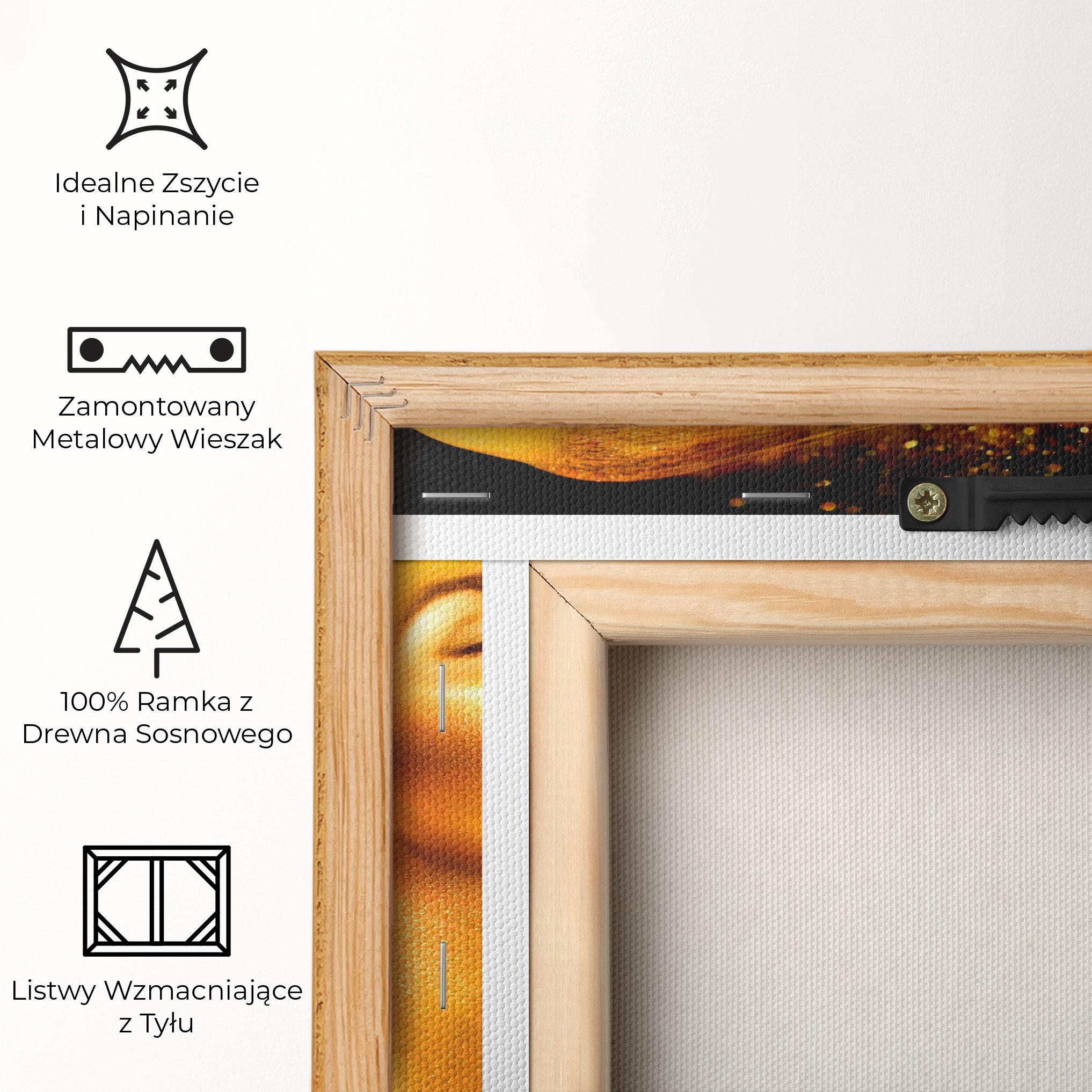 Obraz na Płótnie Golden Girl mockup 5