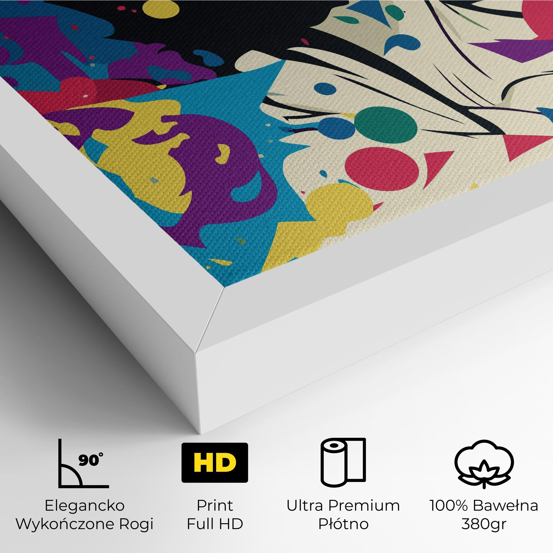 Obraz na Płótnie Fictional Woman mockup 4