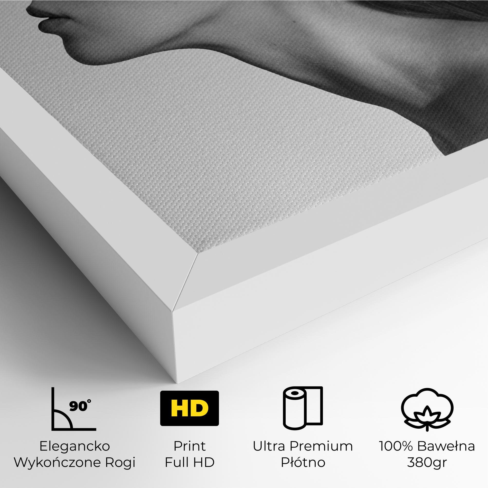 Obraz na Płótnie Woman Mountains View mockup 4