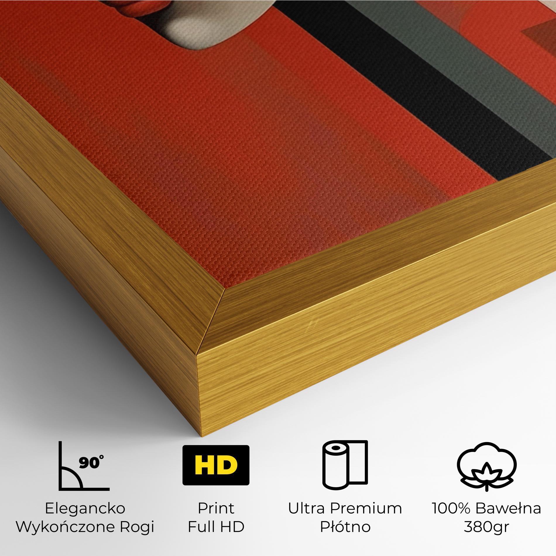 Obraz na Płótnie Art Russian Revolution mockup 4