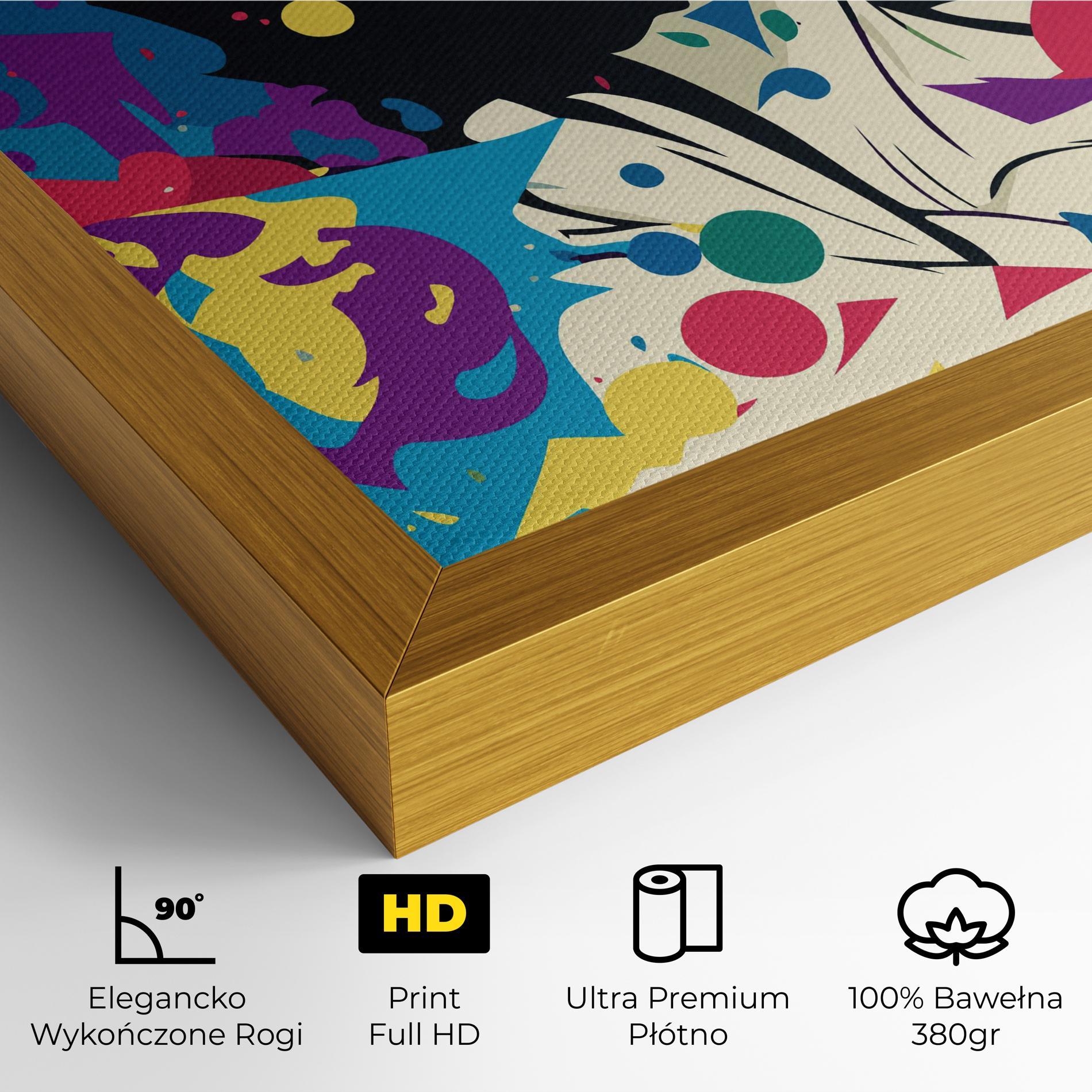 Obraz na Płótnie Fictional Woman mockup 4