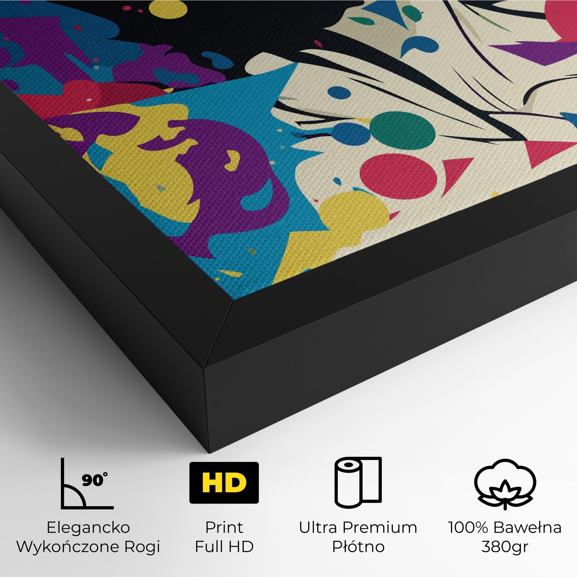 Obraz na Płótnie Fictional Woman mockup 4