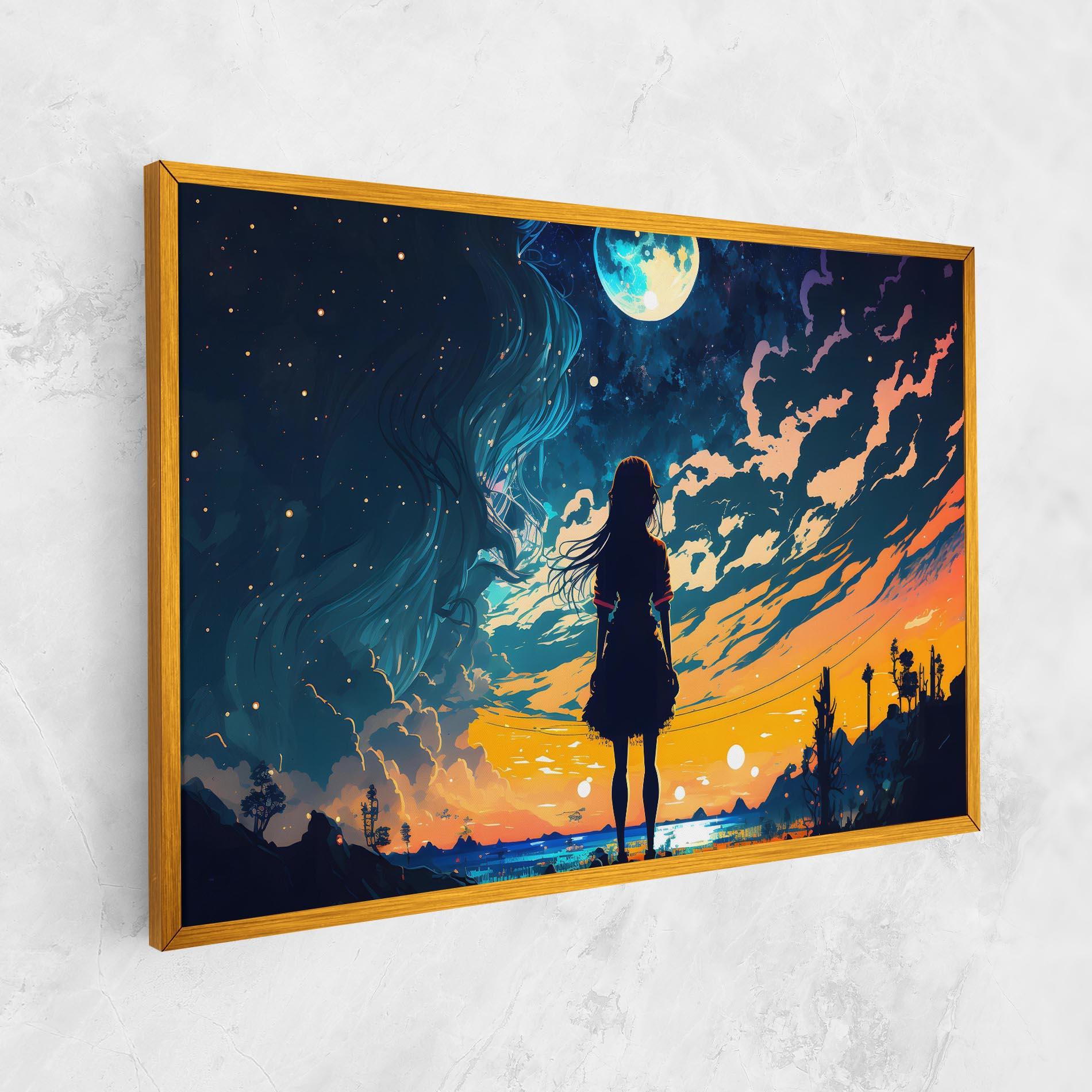 Obraz na Płótnie Mystical Woman Fairytale mockup 1