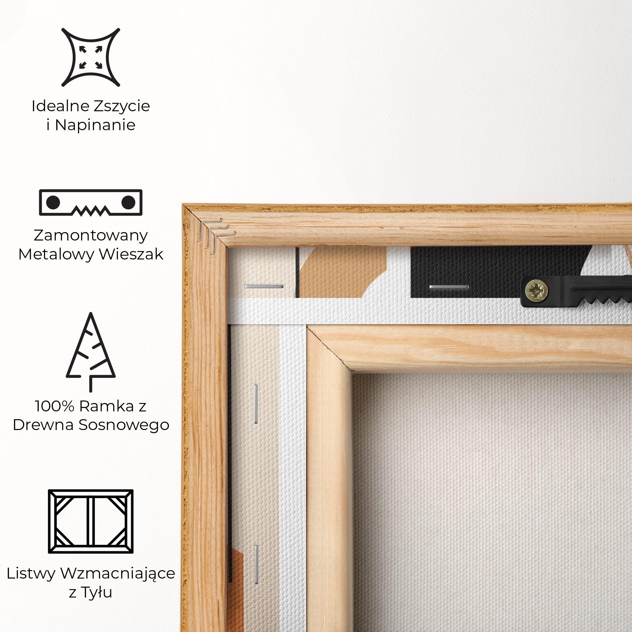 Obraz na Płótnie Abstract Couple Kissing mockup 5