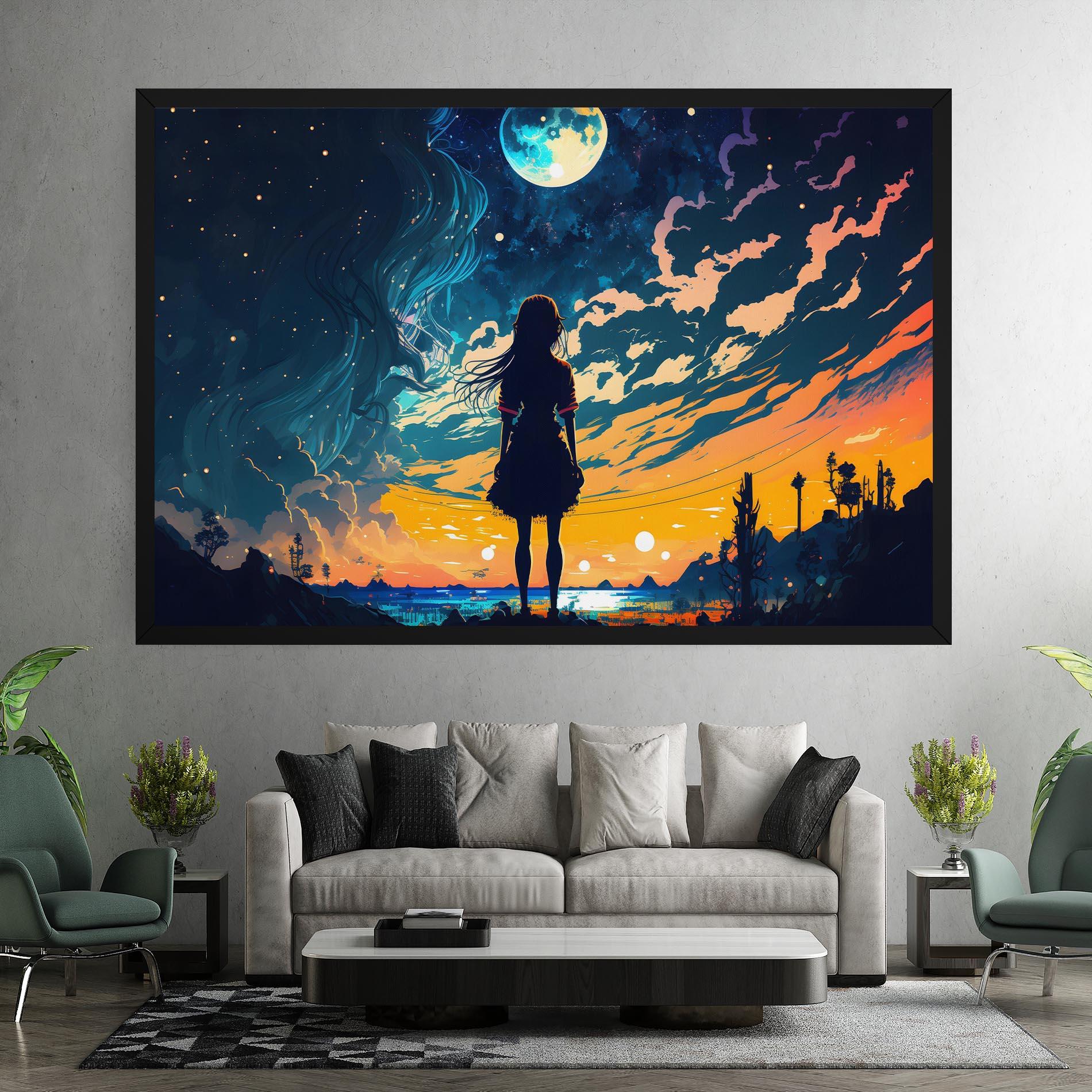 Obraz na Płótnie Mystical Woman Fairytale mockup 7