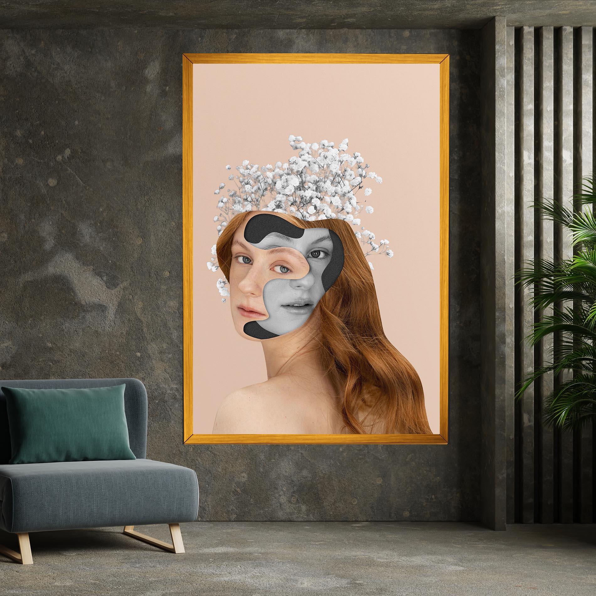 Obraz na Płótnie Abstract Combination mockup 7