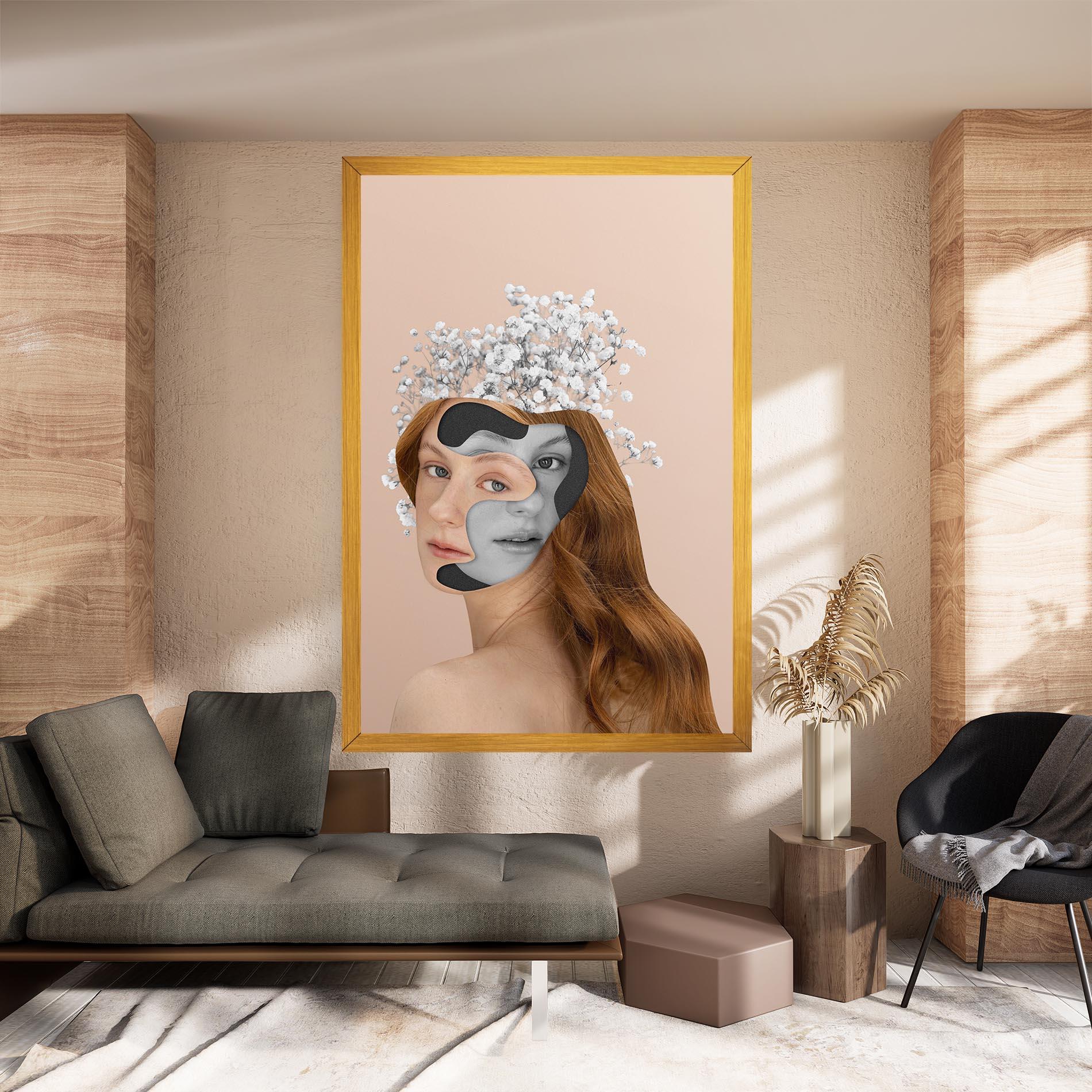 Obraz na Płótnie Abstract Combination mockup 8