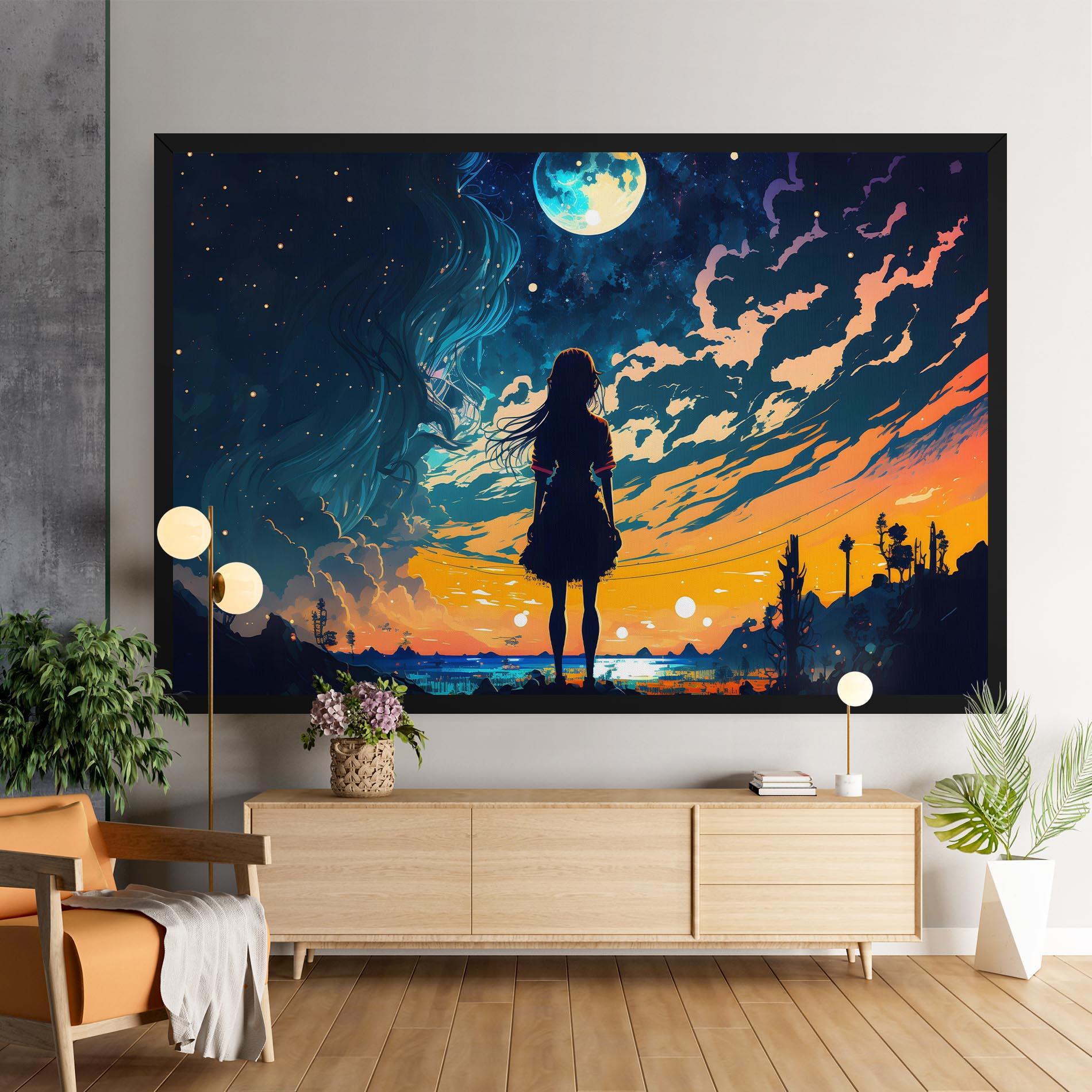 Obraz na Płótnie Mystical Woman Fairytale mockup 9