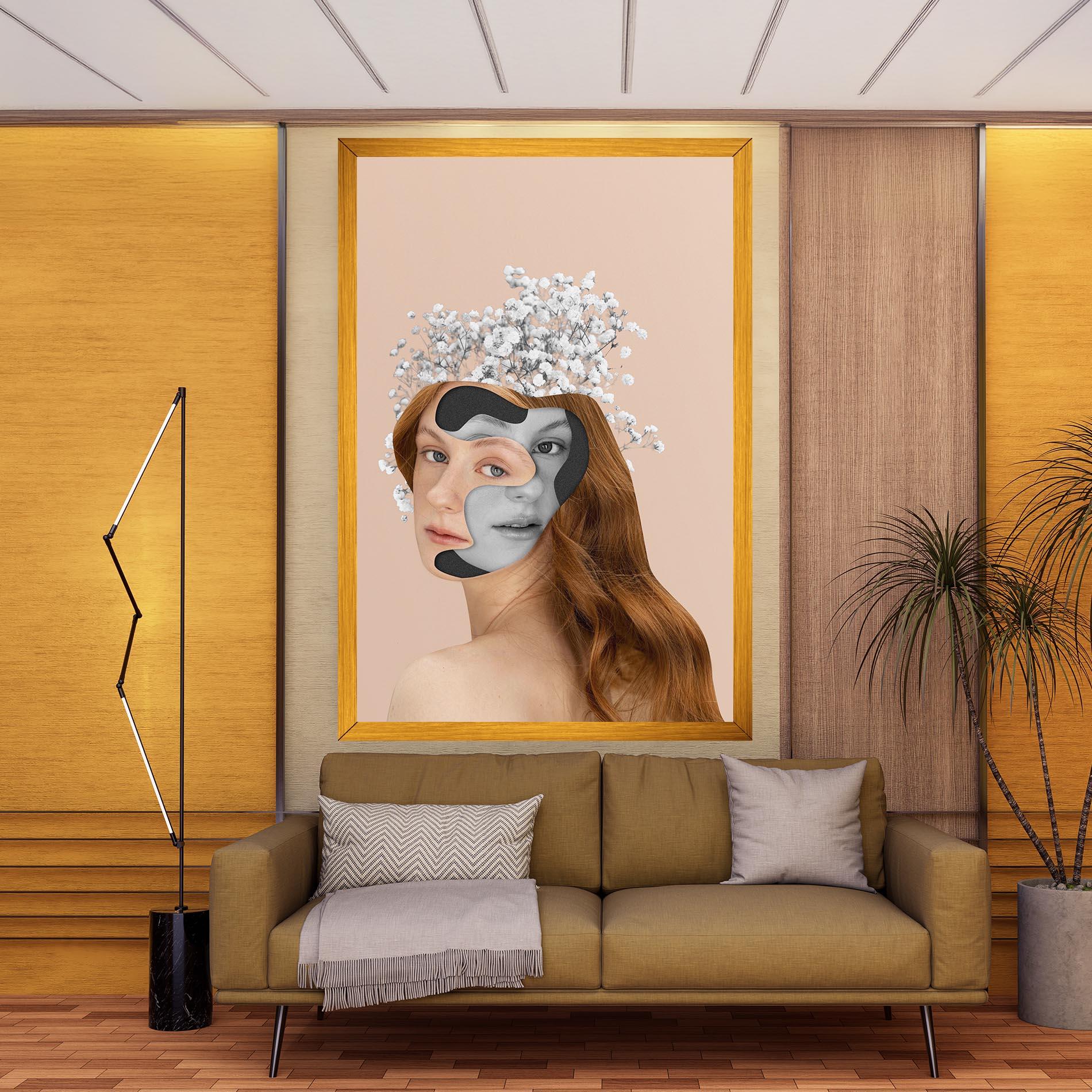 Obraz na Płótnie Abstract Combination mockup 9