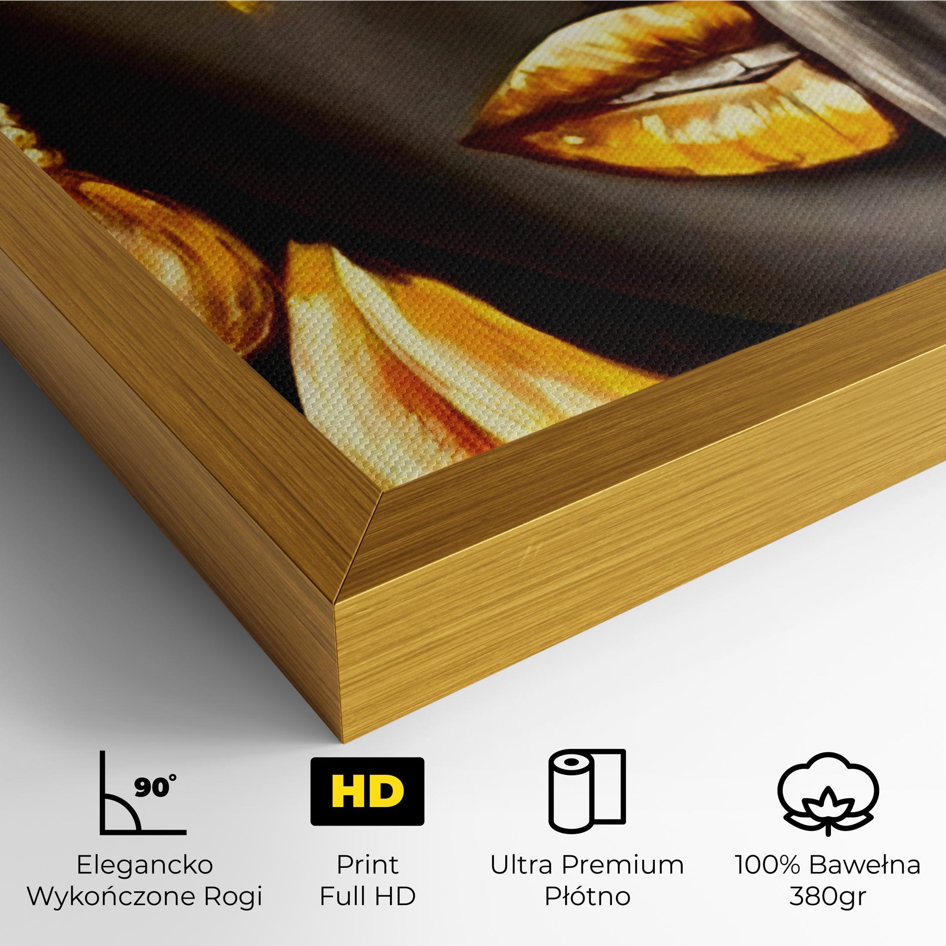 Obraz na Płótnie Golden African Women mockup 4