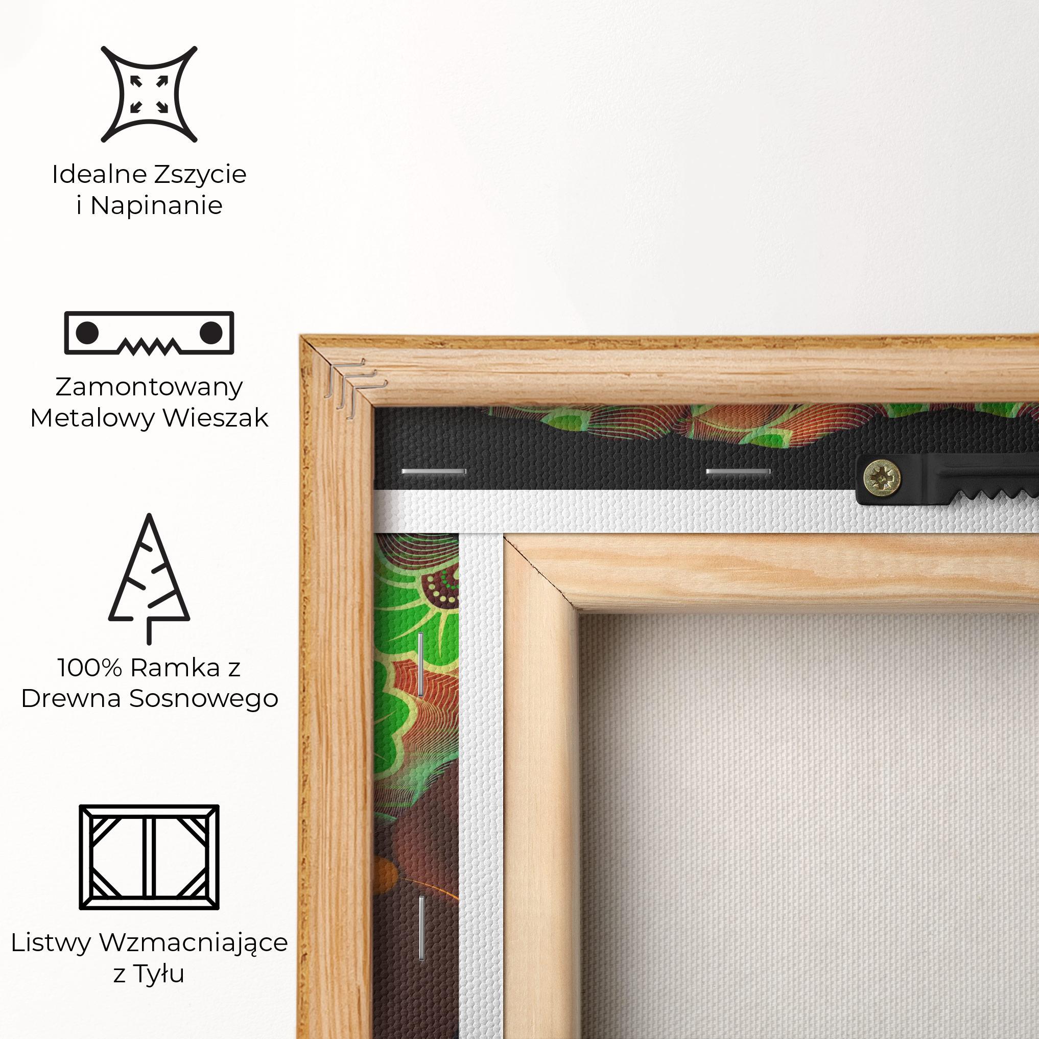 Obraz na Płótnie Ankara Headwrap mockup 5