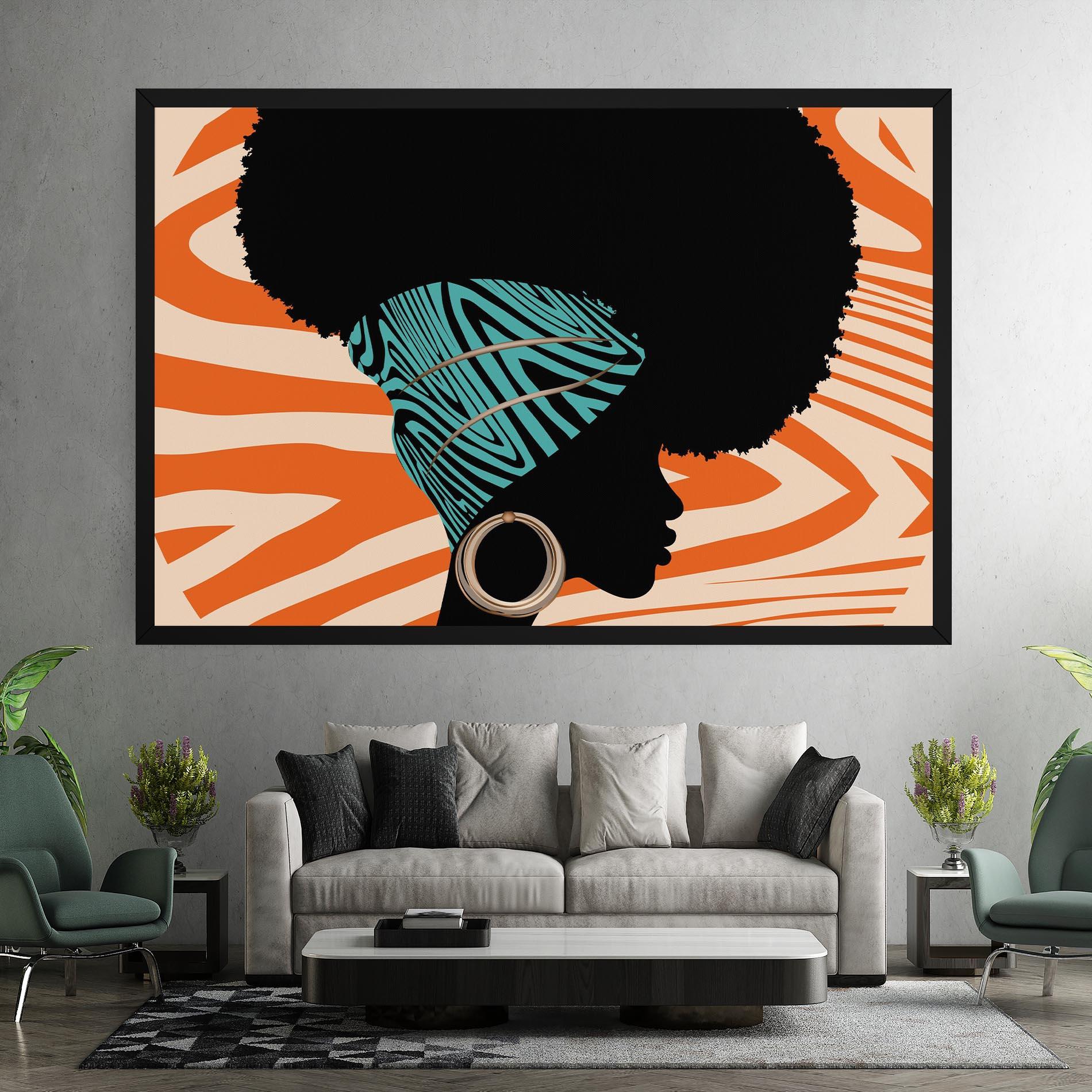 Obraz na Płótnie African Bandana mockup 7