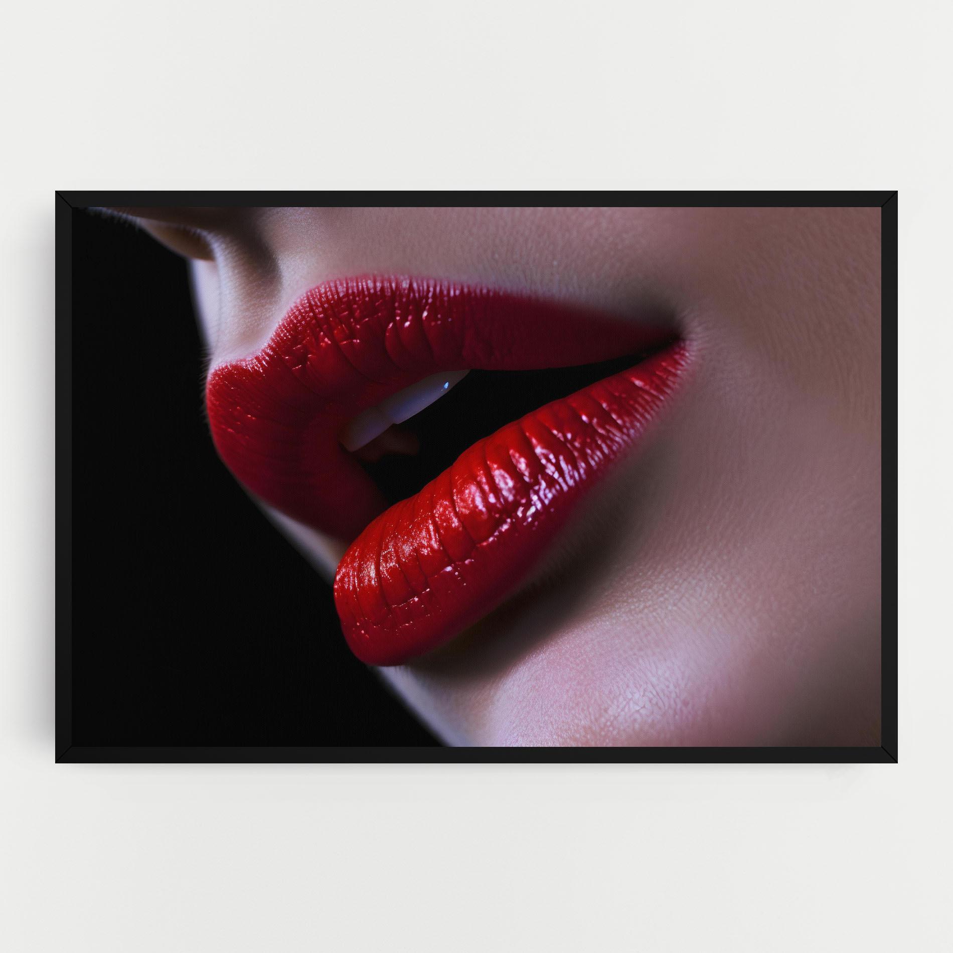 Obraz na Płótnie Close Up Woman mockup 0