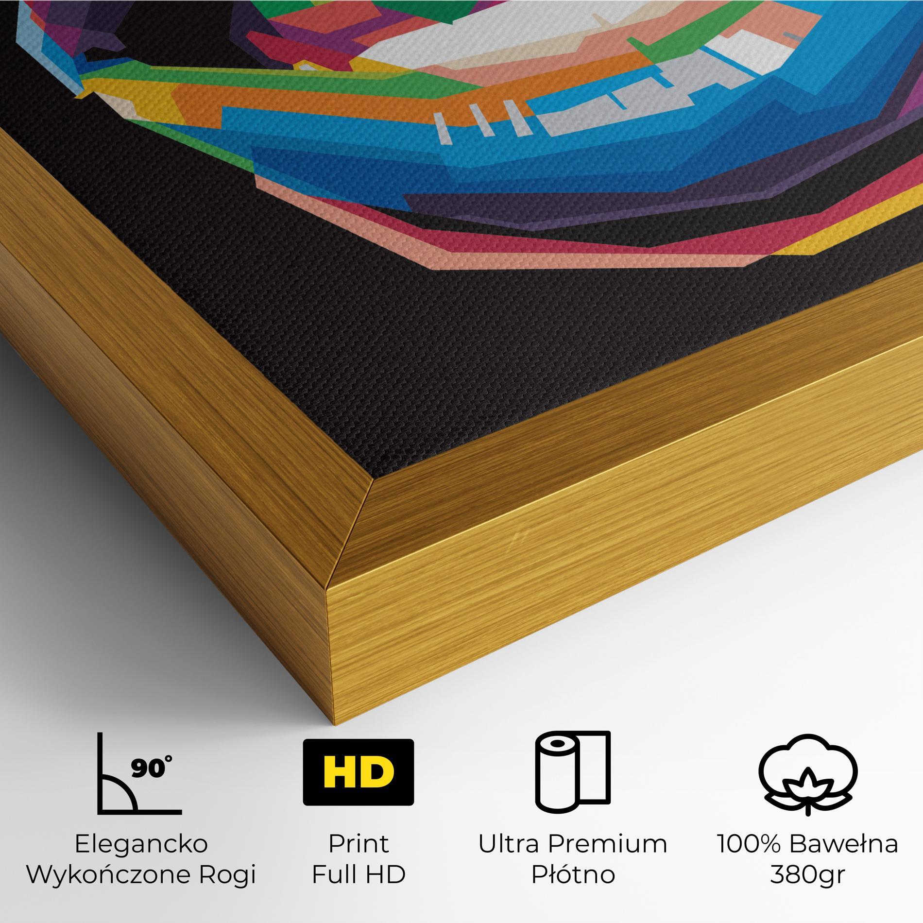 Obraz na Płótnie Lips Toungue mockup 4