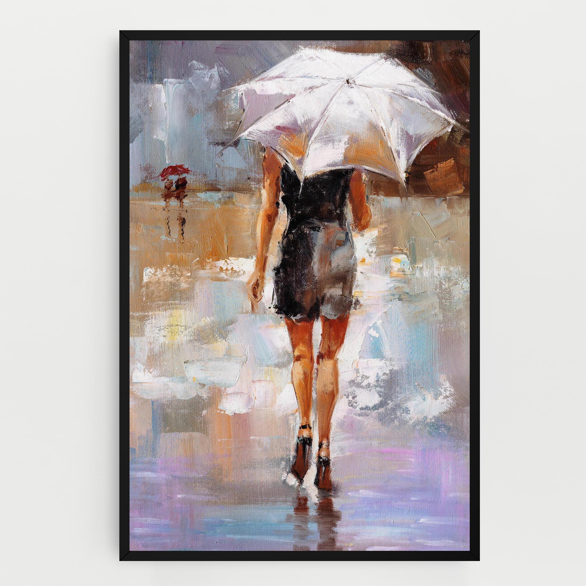 Obraz na Płótnie Fashion Lady mockup 0