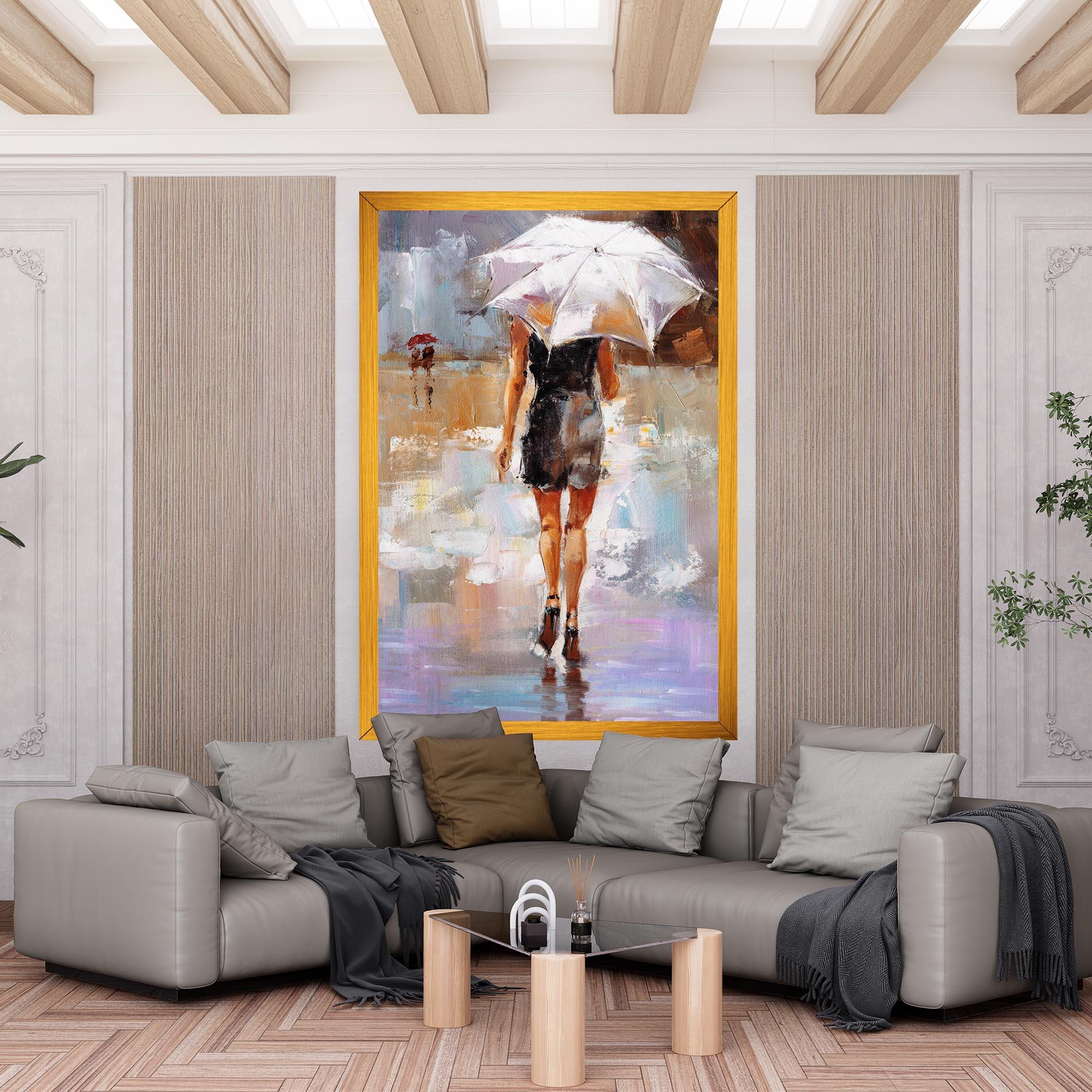 Obraz na Płótnie Fashion Lady mockup 6