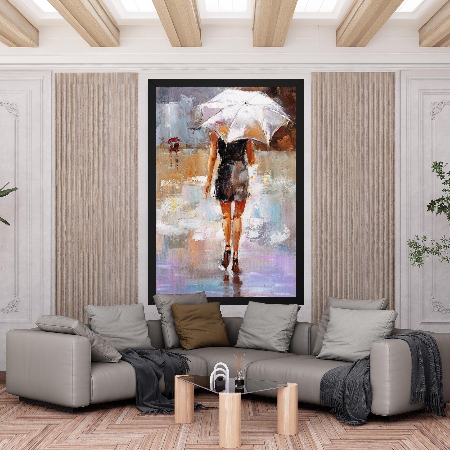 Obraz na Płótnie Fashion Lady mockup 6