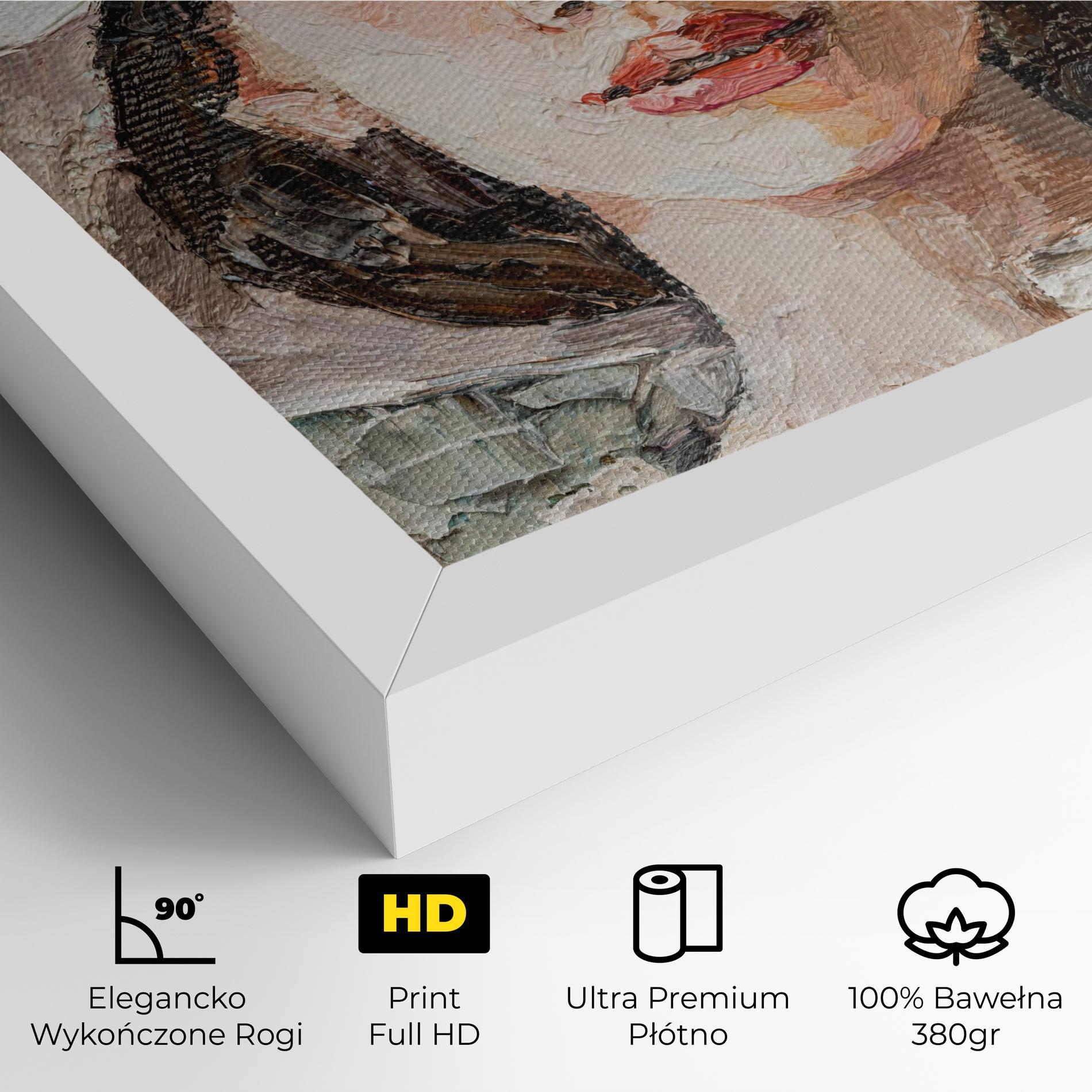 Obraz na Płótnie White Lady mockup 4