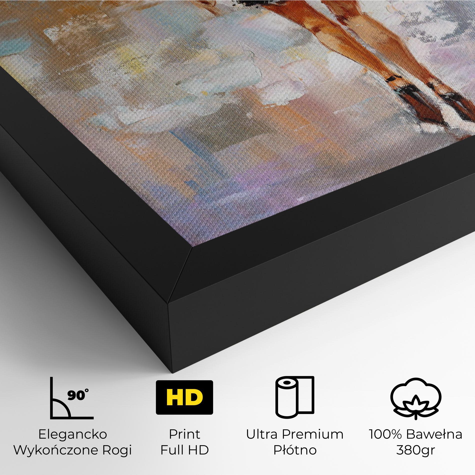 Obraz na Płótnie Fashion Lady mockup 4