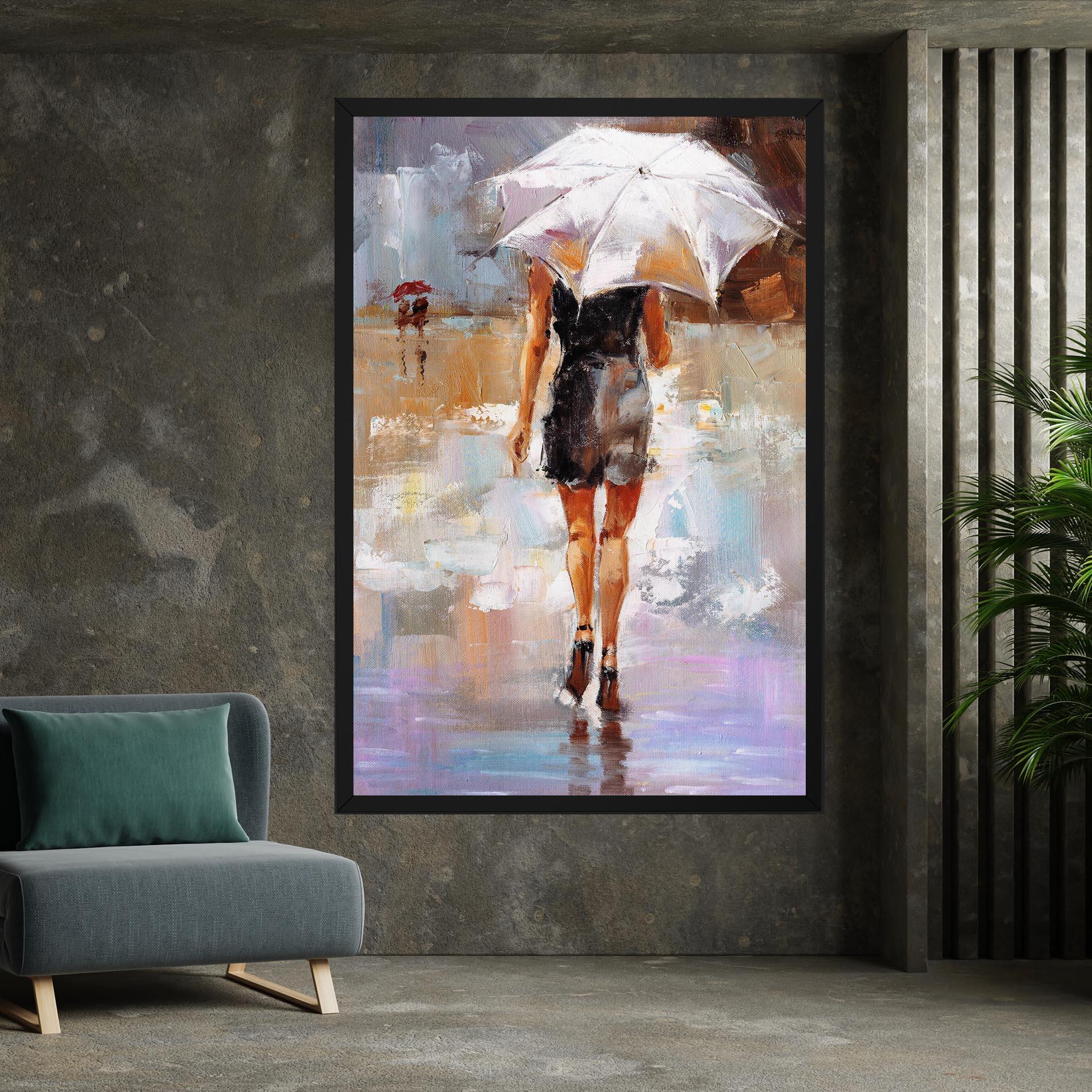 Obraz na Płótnie Fashion Lady mockup 7