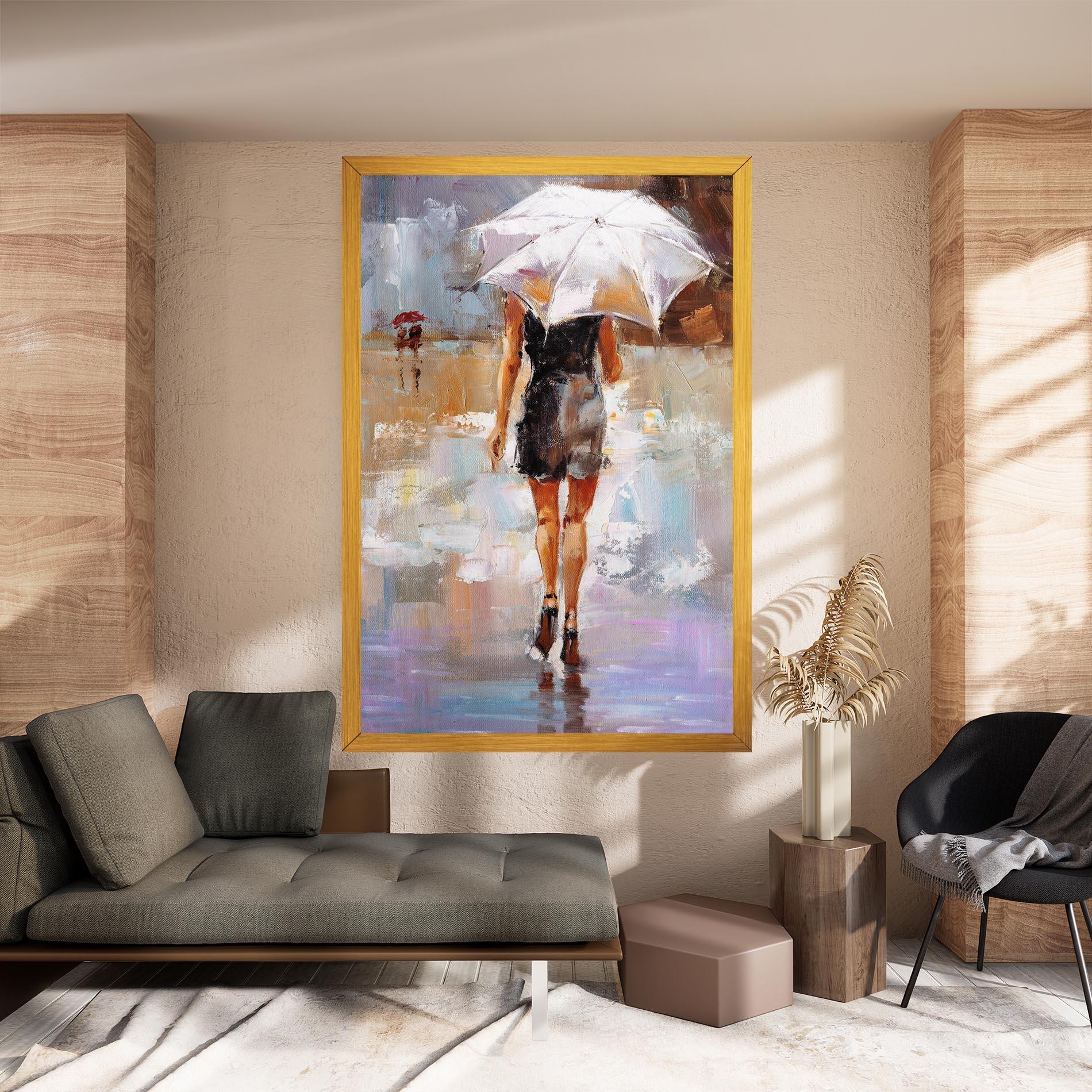 Obraz na Płótnie Fashion Lady mockup 8