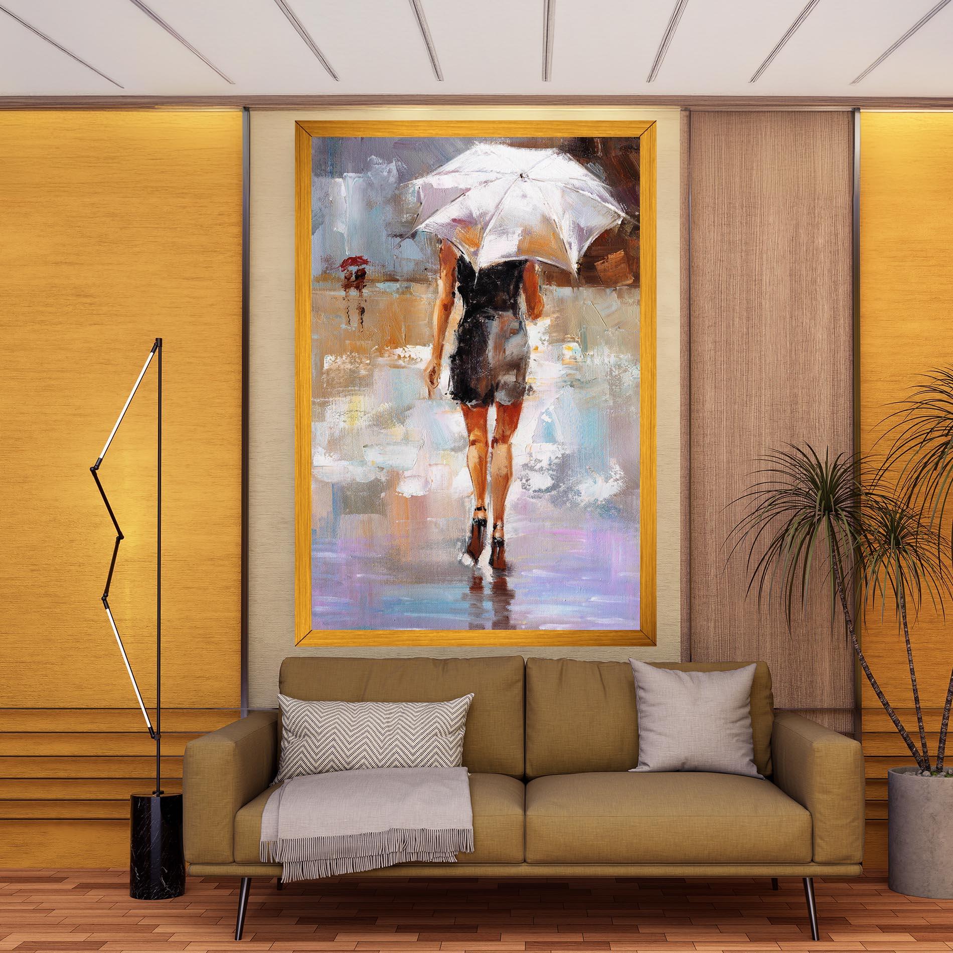 Obraz na Płótnie Fashion Lady mockup 9