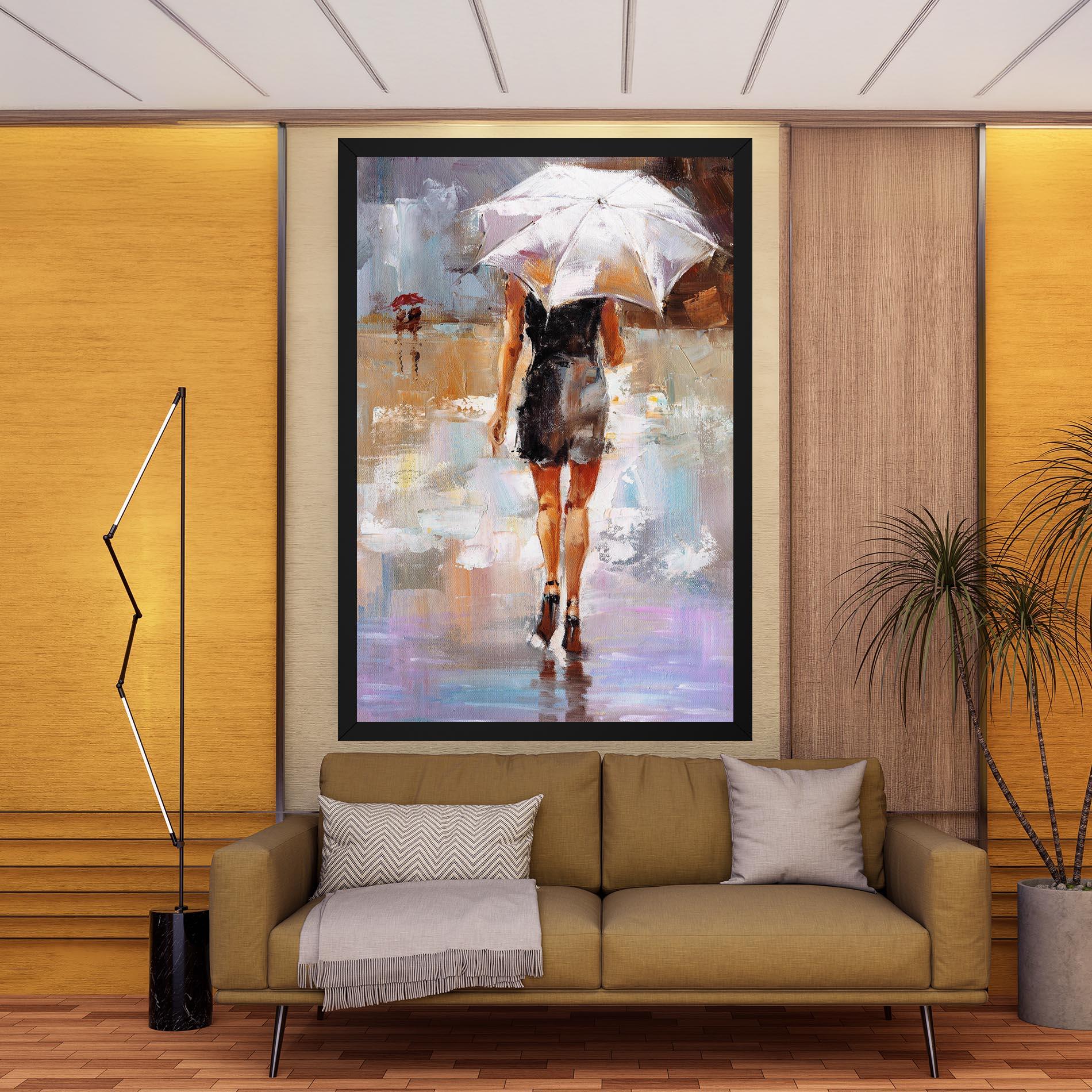 Obraz na Płótnie Fashion Lady mockup 9