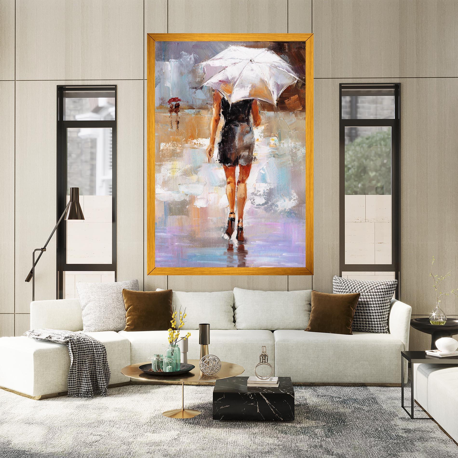 Obraz na Płótnie Fashion Lady mockup 2