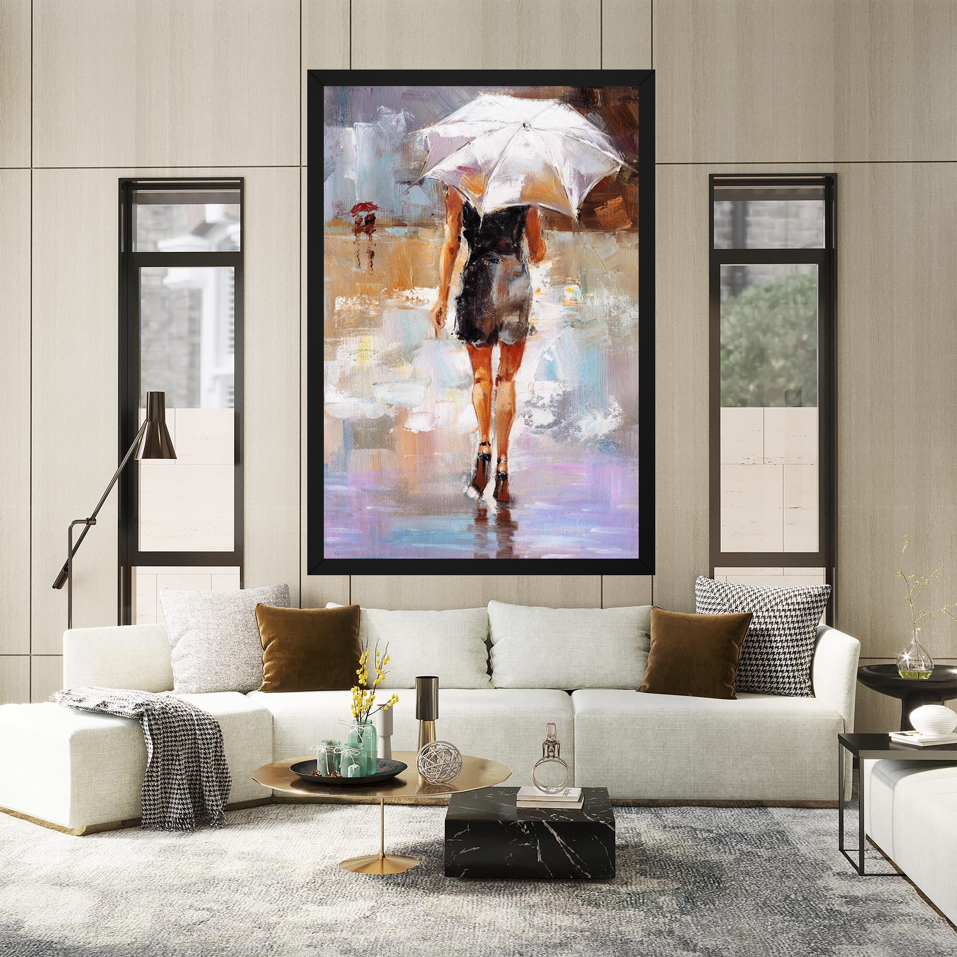 Obraz na Płótnie Fashion Lady mockup 2