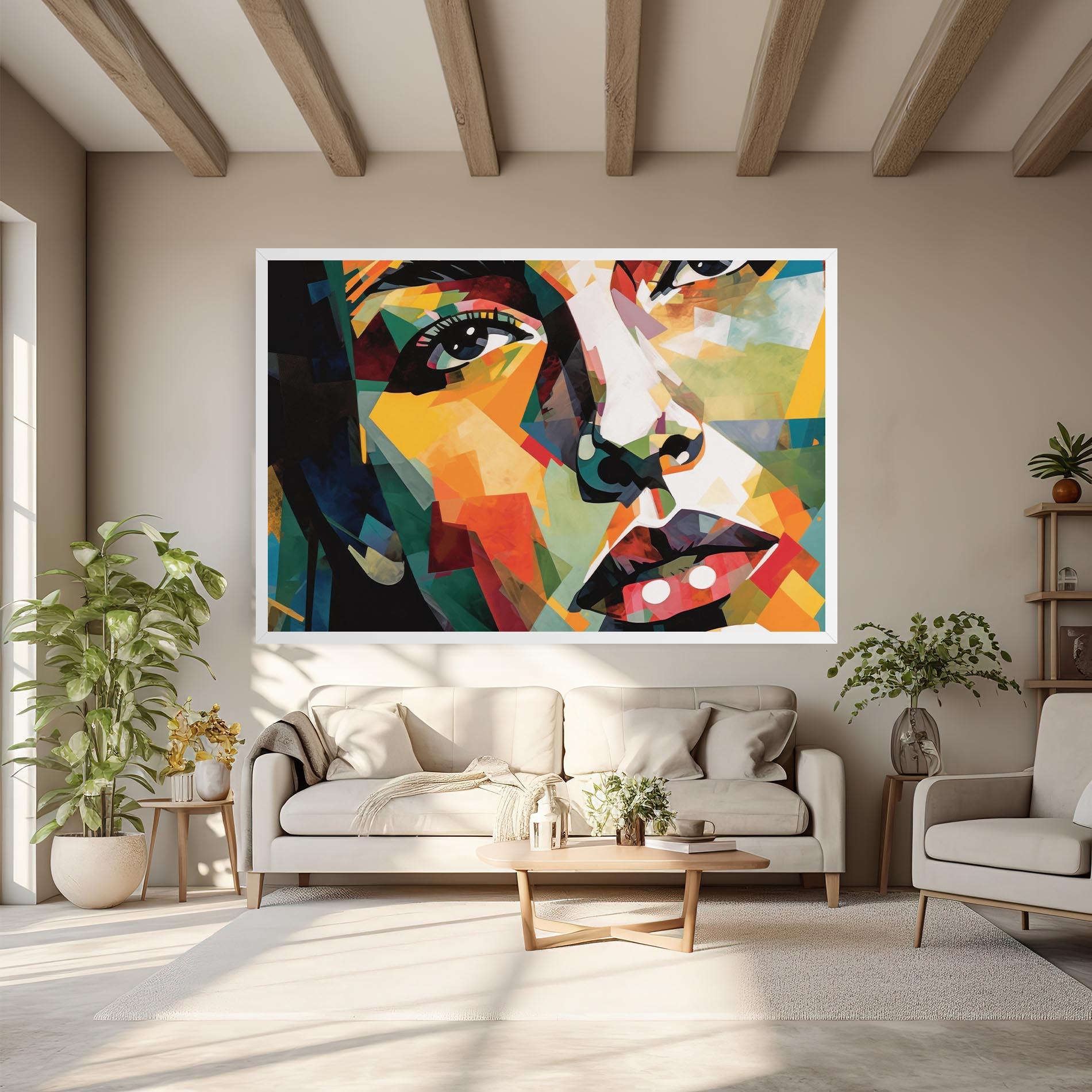 Obraz na Płótnie Neoexpressionism mockup 6