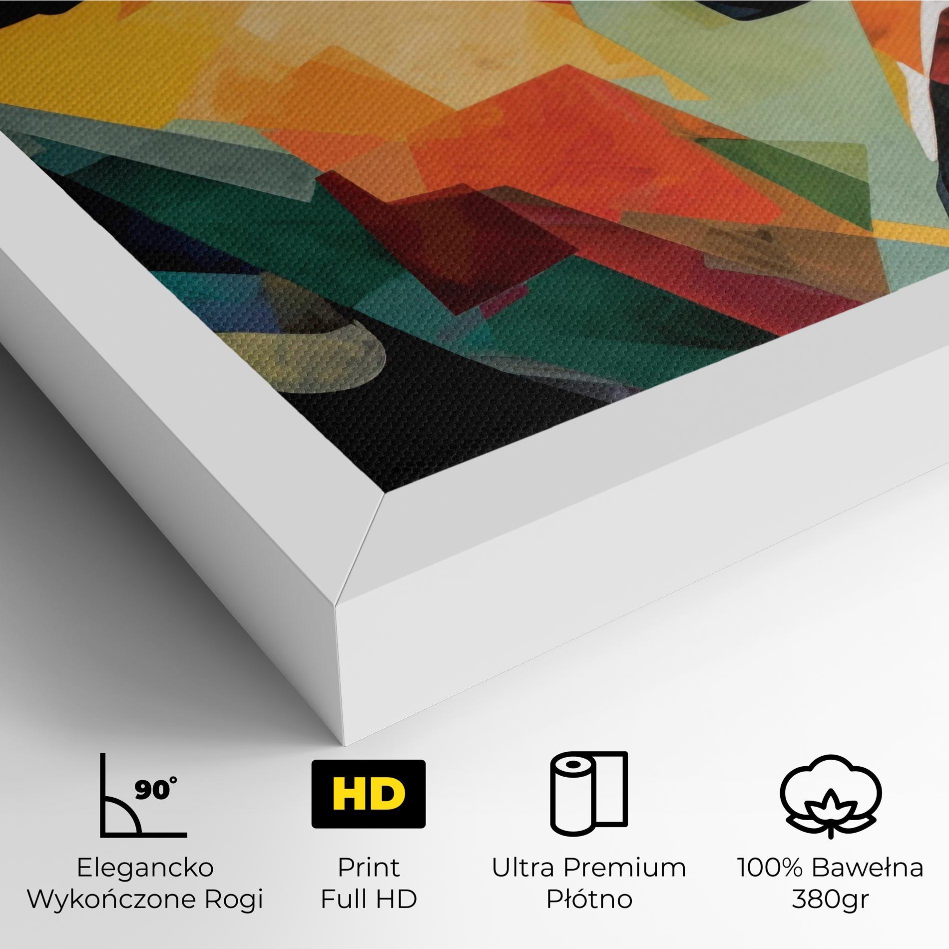 Obraz na Płótnie Neoexpressionism mockup 4