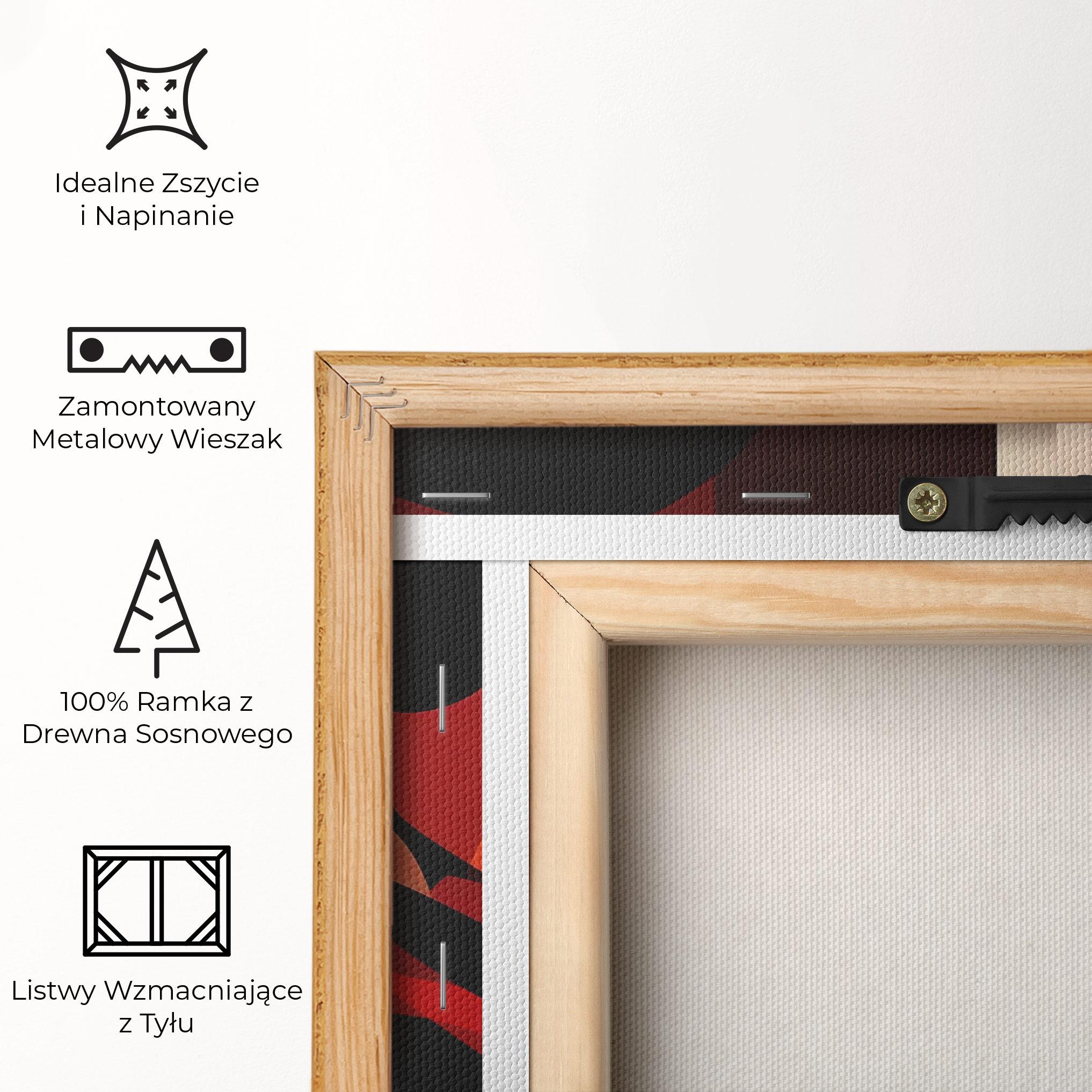 Obraz na Płótnie Graphical Portrait mockup 5