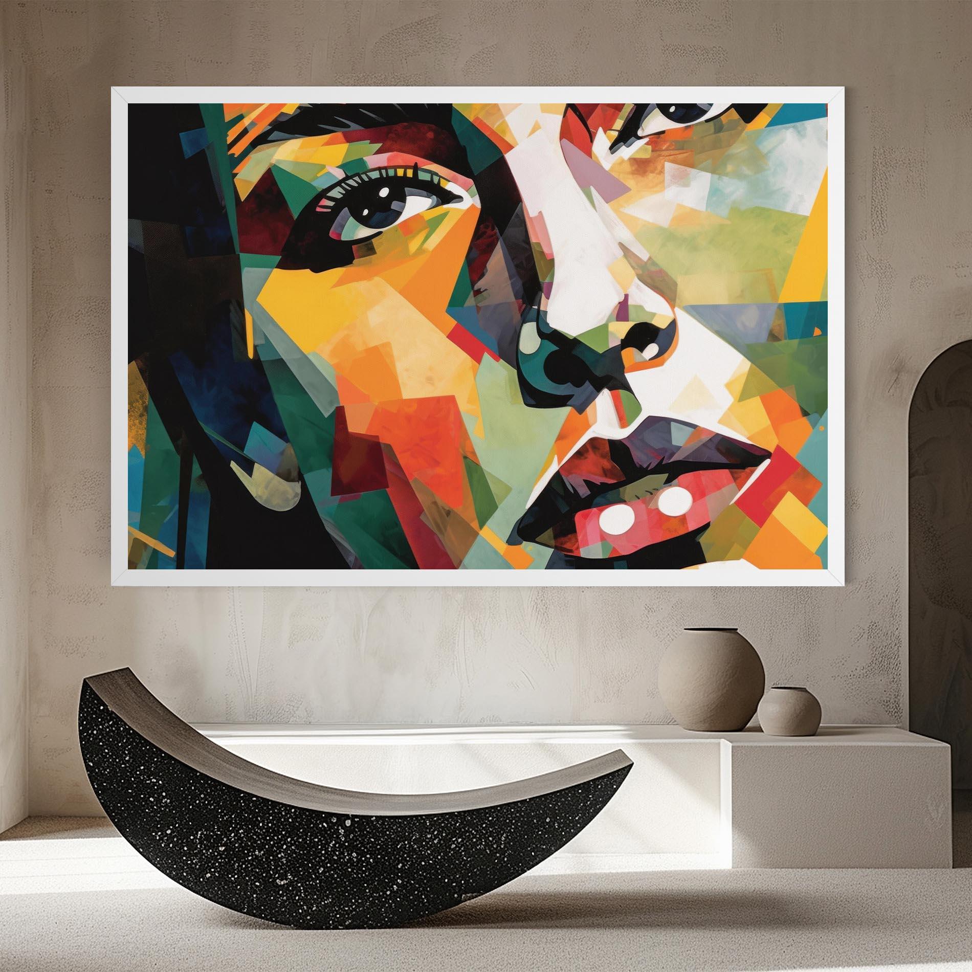 Obraz na Płótnie Neoexpressionism mockup 8